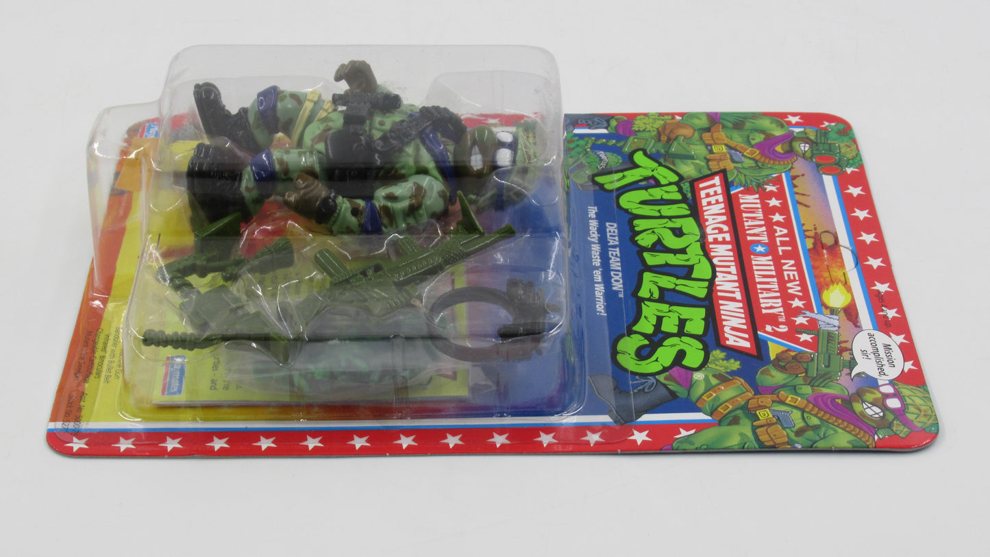 TMNT Delta Team Don Mutant Military II 4.5" Figure Teenage Mutant Ninja Turtles - Playmates (1992)