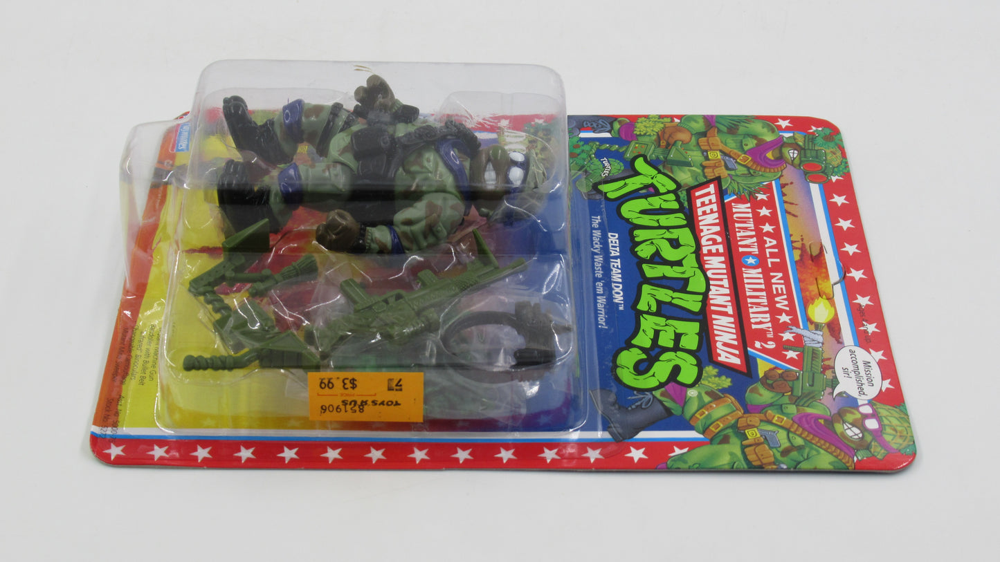 TMNT Delta Team Don Mutant Military II 4.5" Figure Teenage Mutant Ninja Turtles - Playmates (1992)