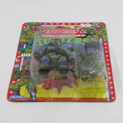 Teenage Mutant Ninja Turtles Delta Team Don Mutant Military II 4.5" Figure TMNTs - Playmates (1992)