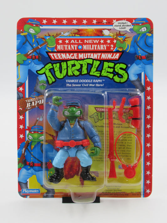 TMNT Yankee Doodle Raph Mutant Military II 4.5" Figure Teenage Mutant Ninja Turtles - Playmates (1992)