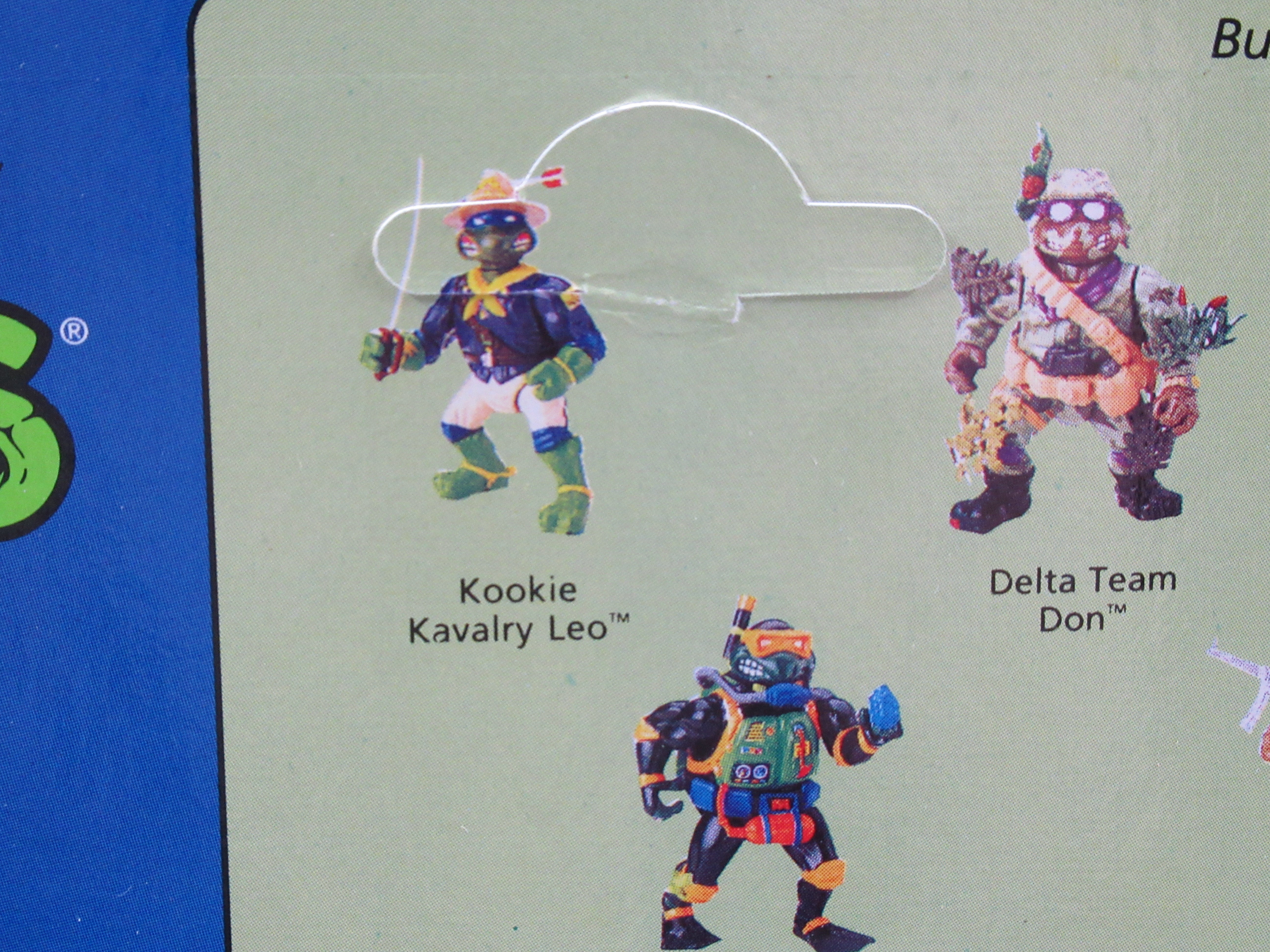 Teenage Mutant Ninja Turtles Yankee Doodle Raph Mutant Military II 4.5" Figure TMNTs - Playmates (1992)