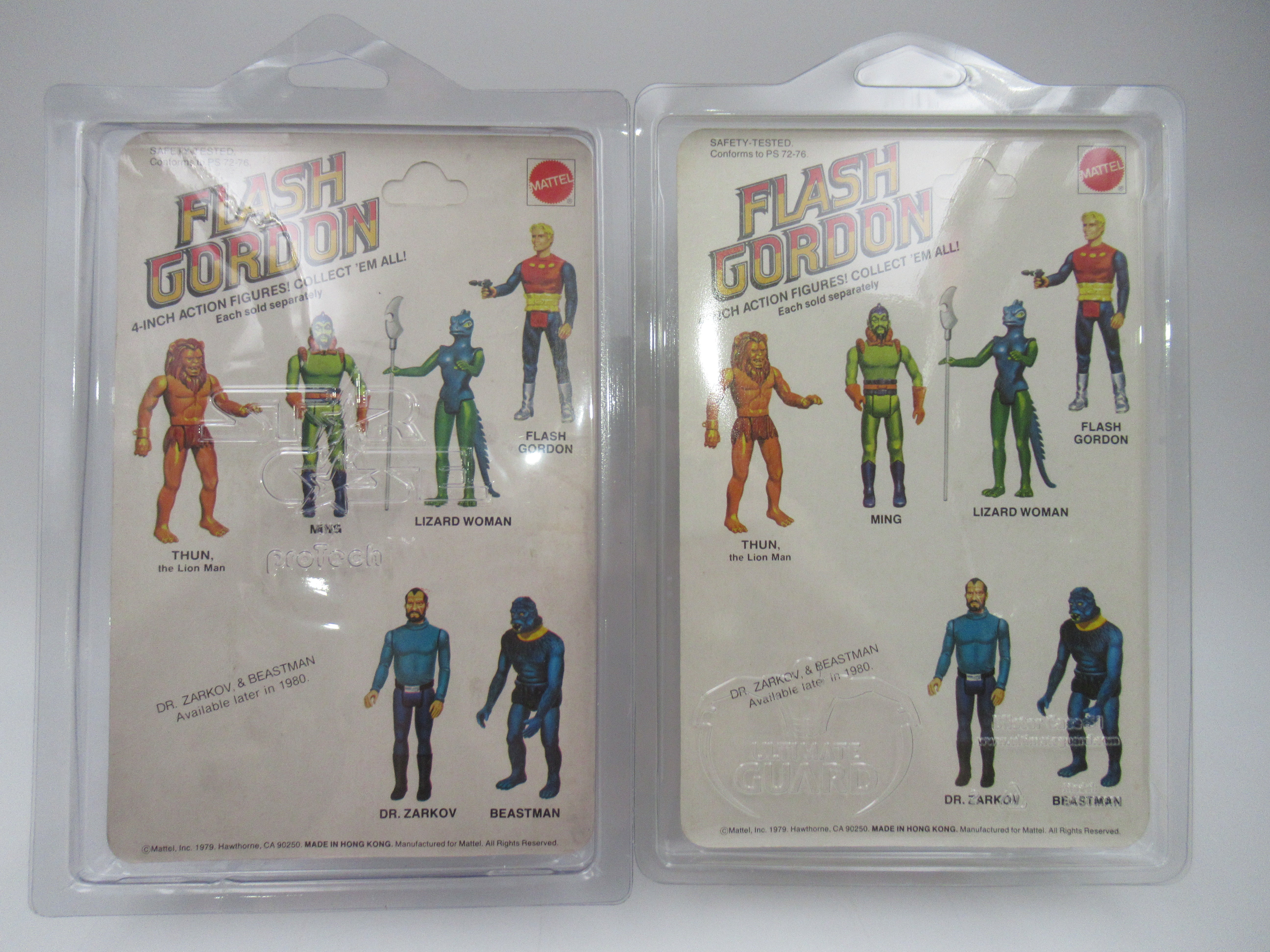 FLASH GORDON Action Figure Set of (8) - Mattel (1979) Vintage Toys