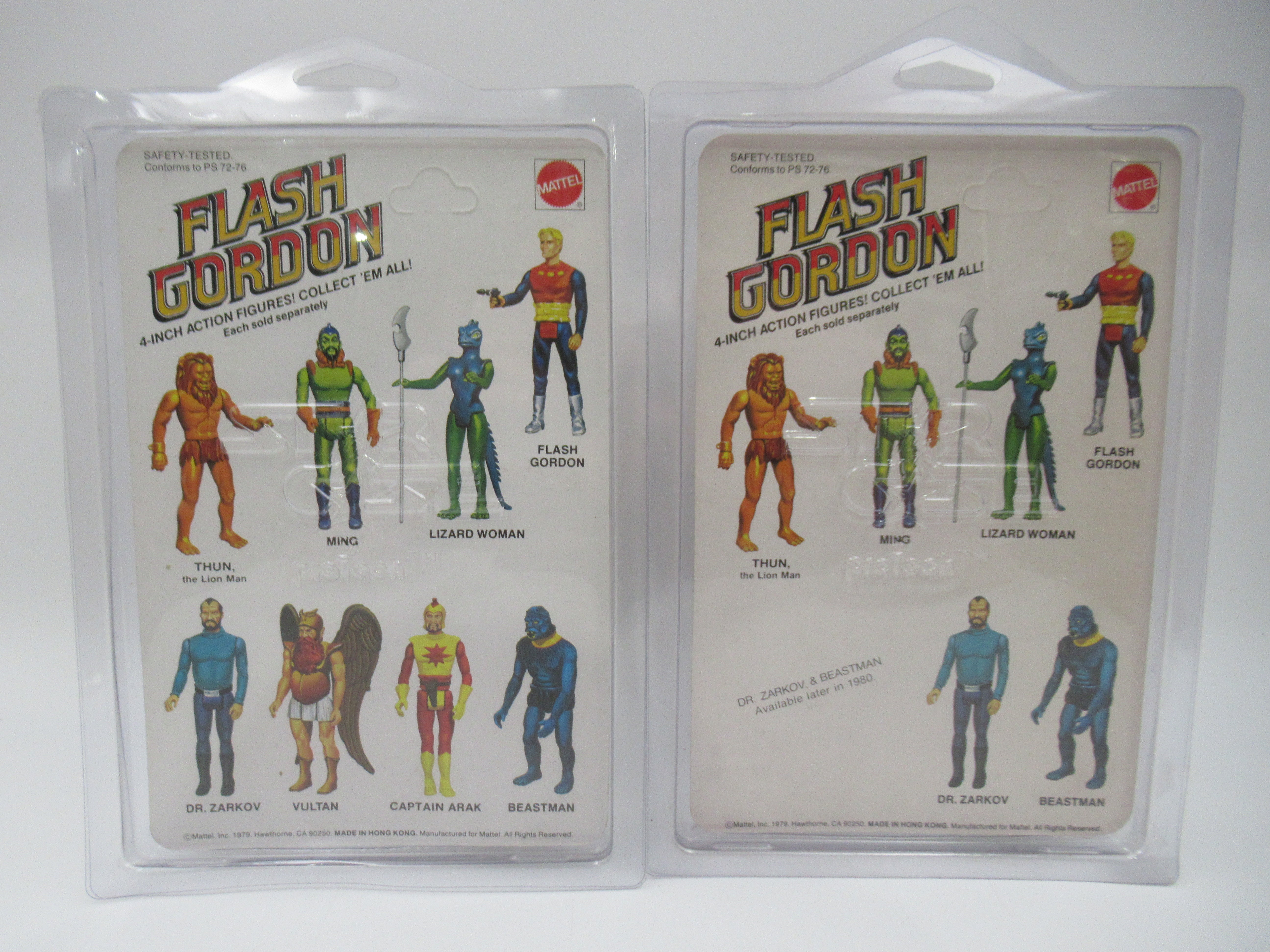 FLASH GORDON Action Figure Set of (8) - Mattel (1979) Vintage Toys