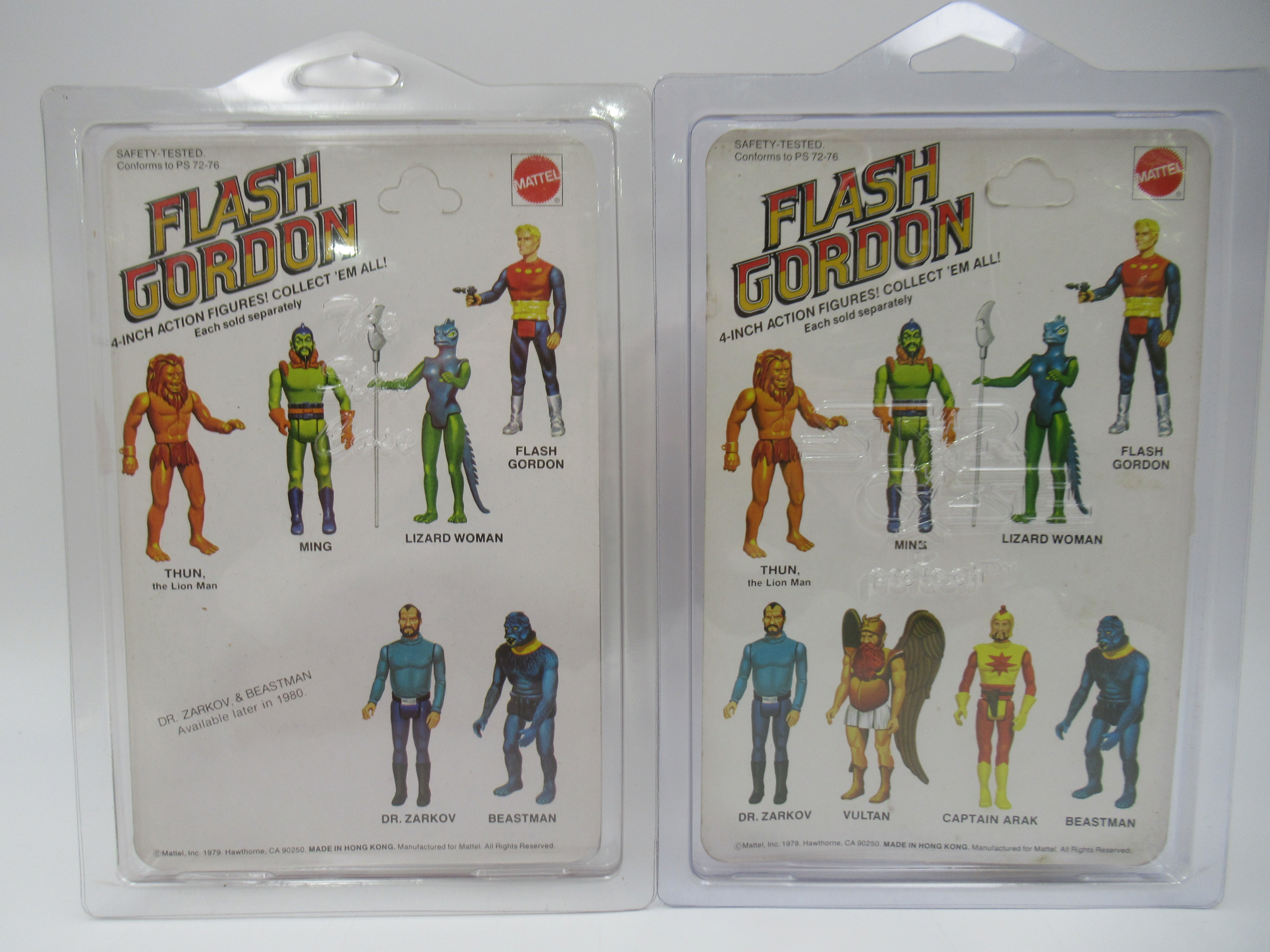 FLASH GORDON Action Figure Set of (8) - Mattel (1979) Vintage Toys