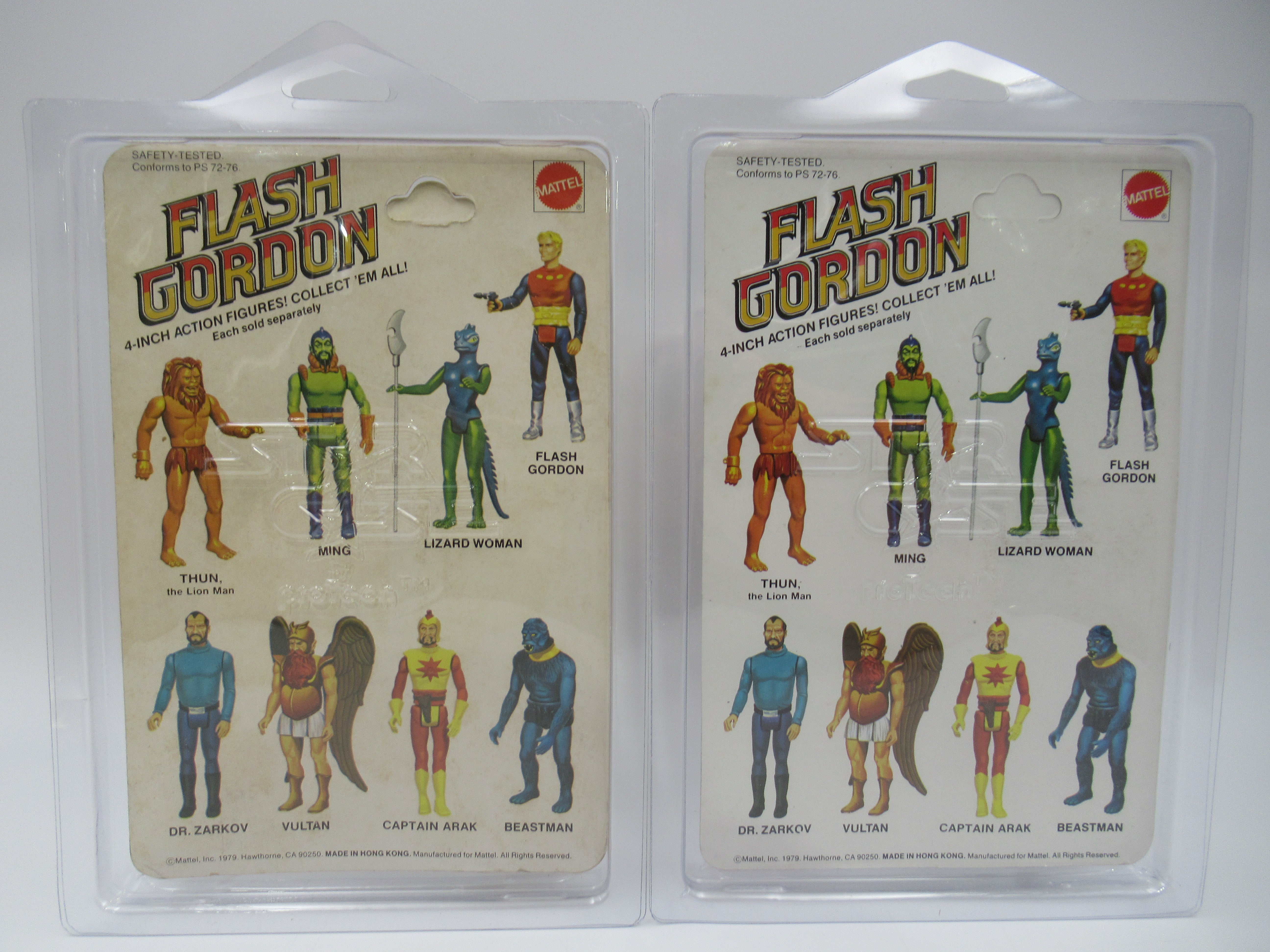 FLASH GORDON Action Figure Set of (8) - Mattel (1979) Vintage Toys