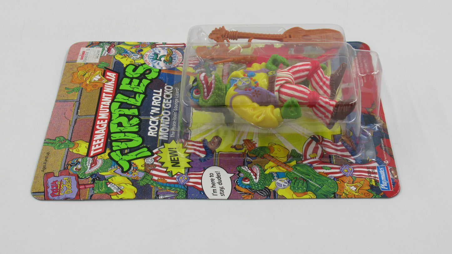 TMNT Rock N' Roll Mondo Gecko 4.5" Figure Teenage Mutant Ninja Turtles - Playmates (1992)