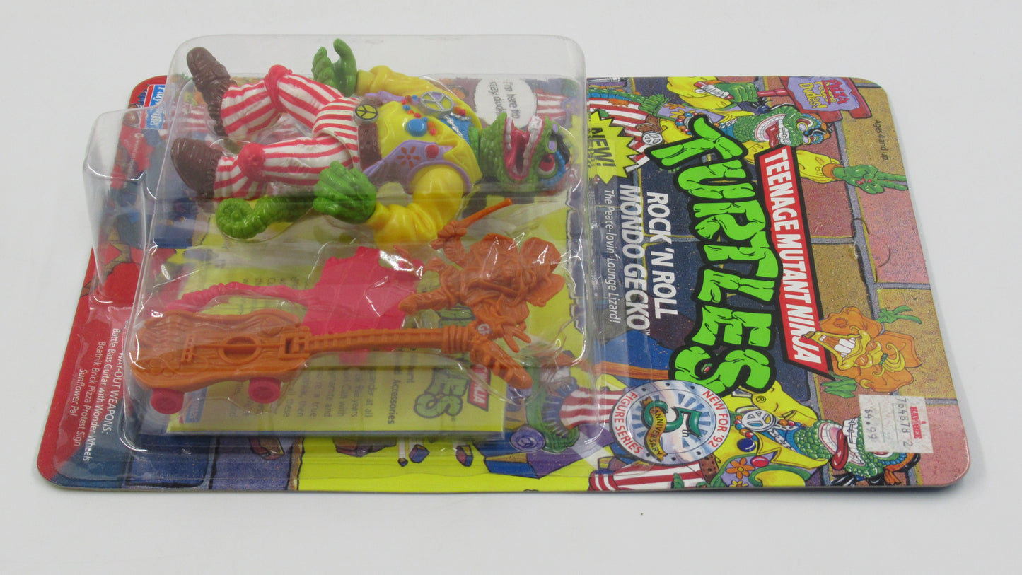 TMNT Rock N' Roll Mondo Gecko 4.5" Figure Teenage Mutant Ninja Turtles - Playmates (1992)