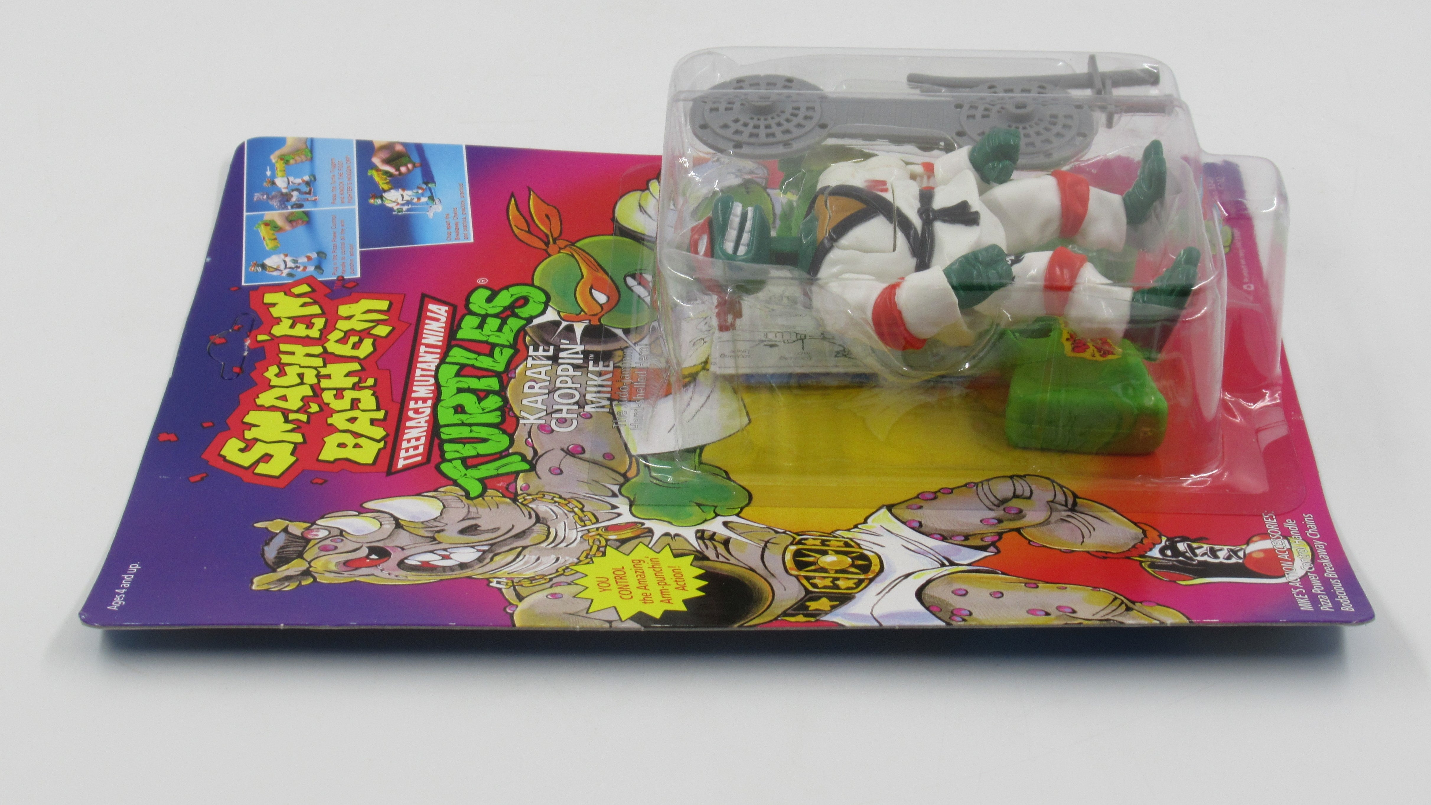 Teenage Mutant Ninja Turtles Karate Choppin' Mike Smash 'Em Bash 'Em 5.5