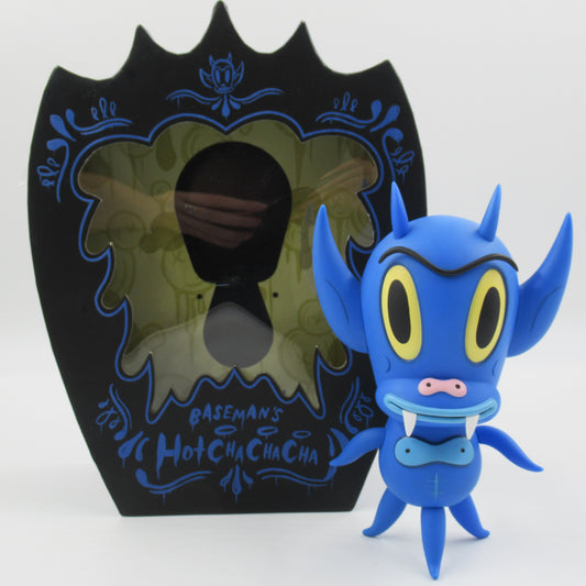 GARY BASEMAN'S Hot Cha Cha Cha Blue Vinyl Figure - Critterbox (2006) #363/500 Limited Edition Art Toy