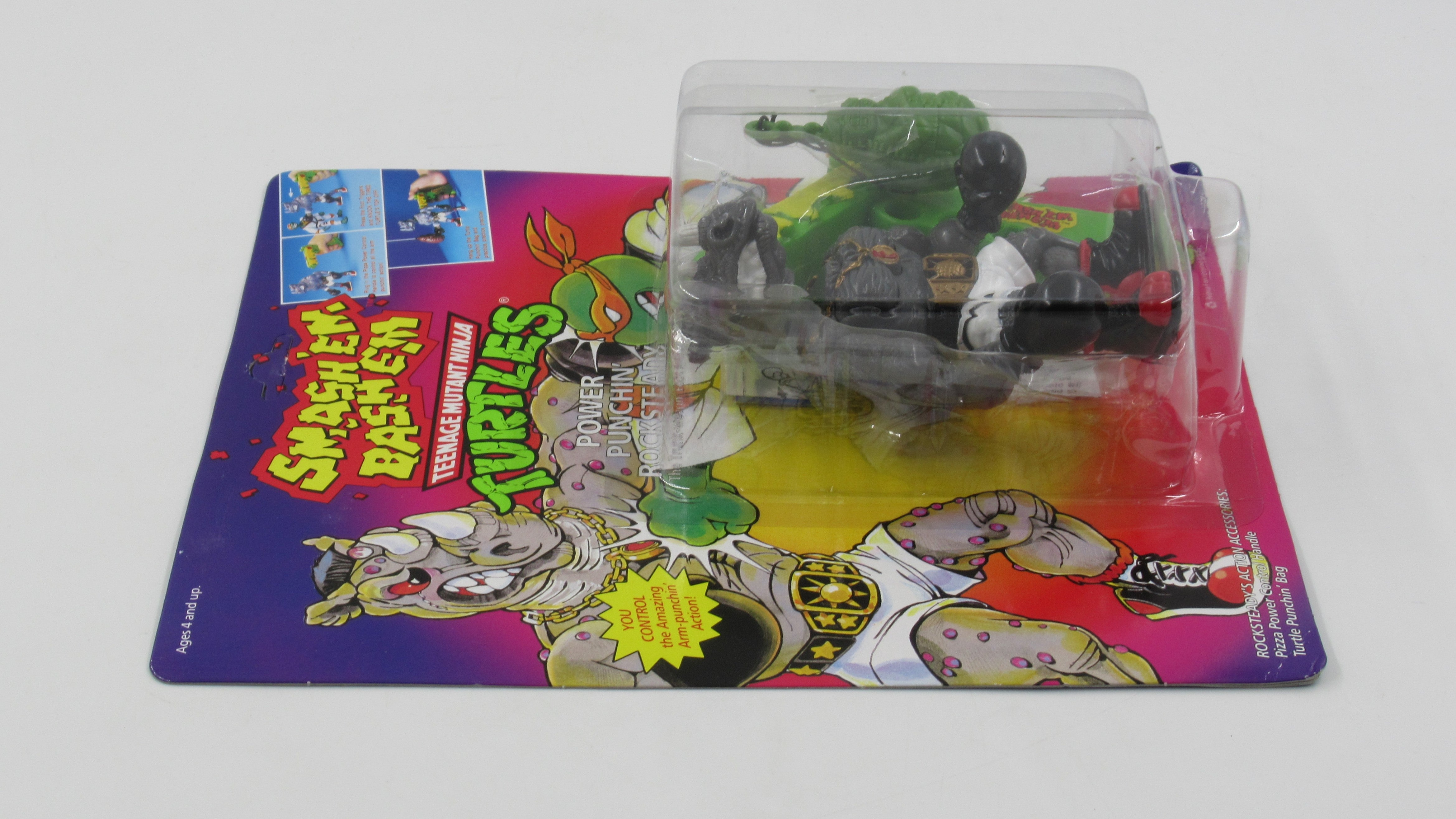 Teenage Mutant Ninja Turtles Power Punchin' Rocksteady Smash 'Em Bash 'Em 5.5