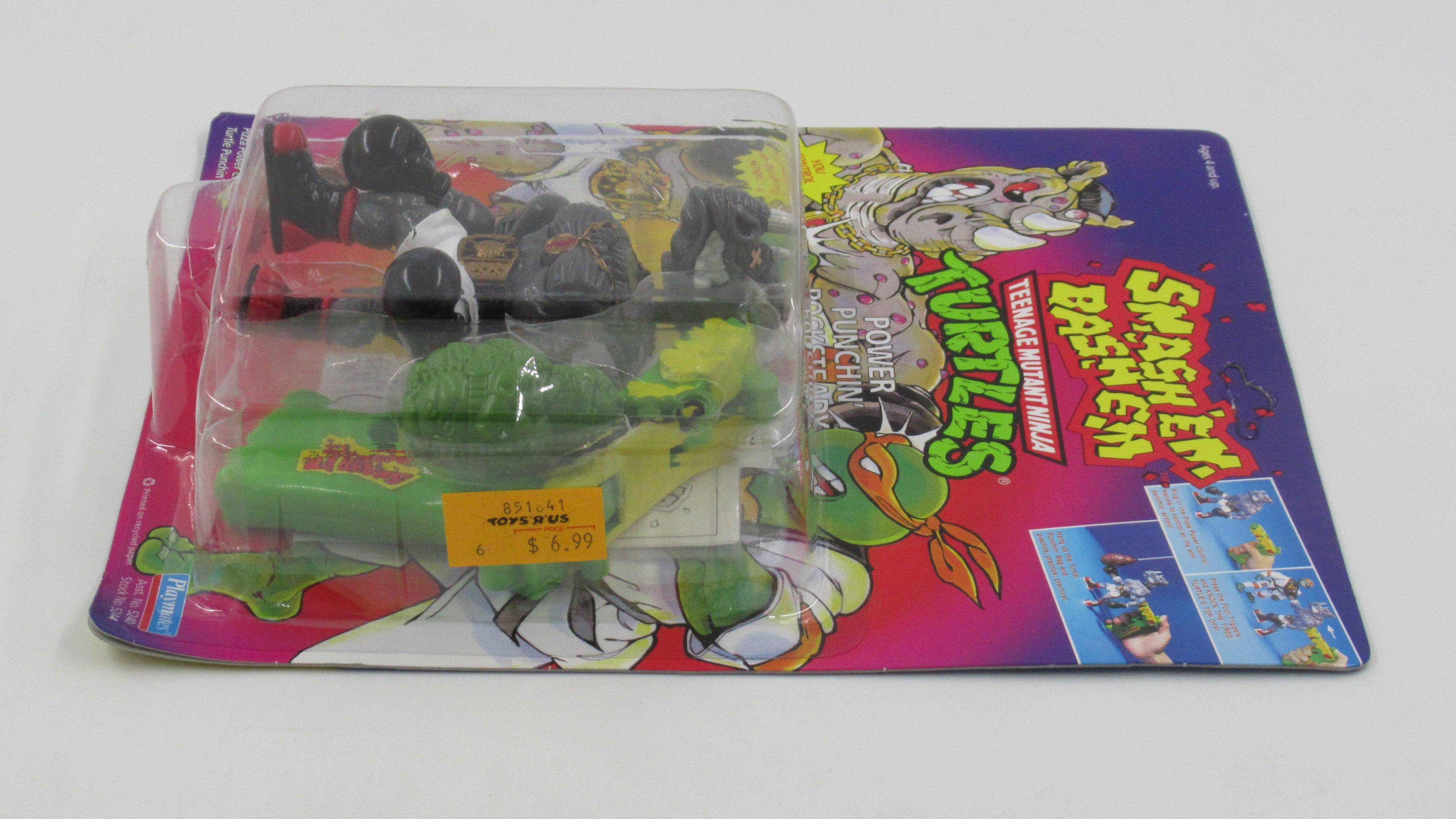 Teenage Mutant Ninja Turtles Power Punchin' Rocksteady Smash 'Em Bash 'Em 5.5