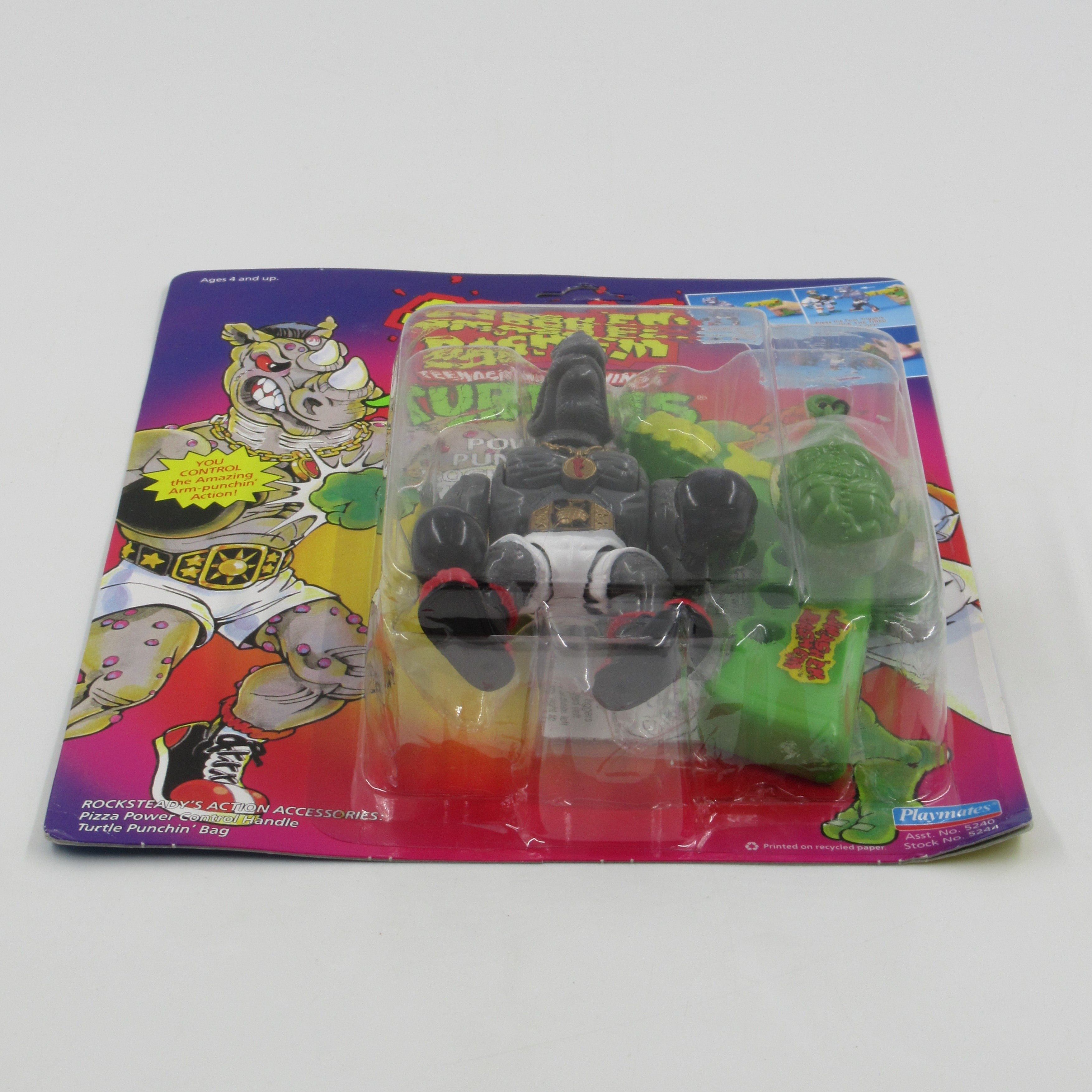 Teenage Mutant Ninja Turtles Power Punchin' Rocksteady Smash 'Em Bash 'Em 5.5