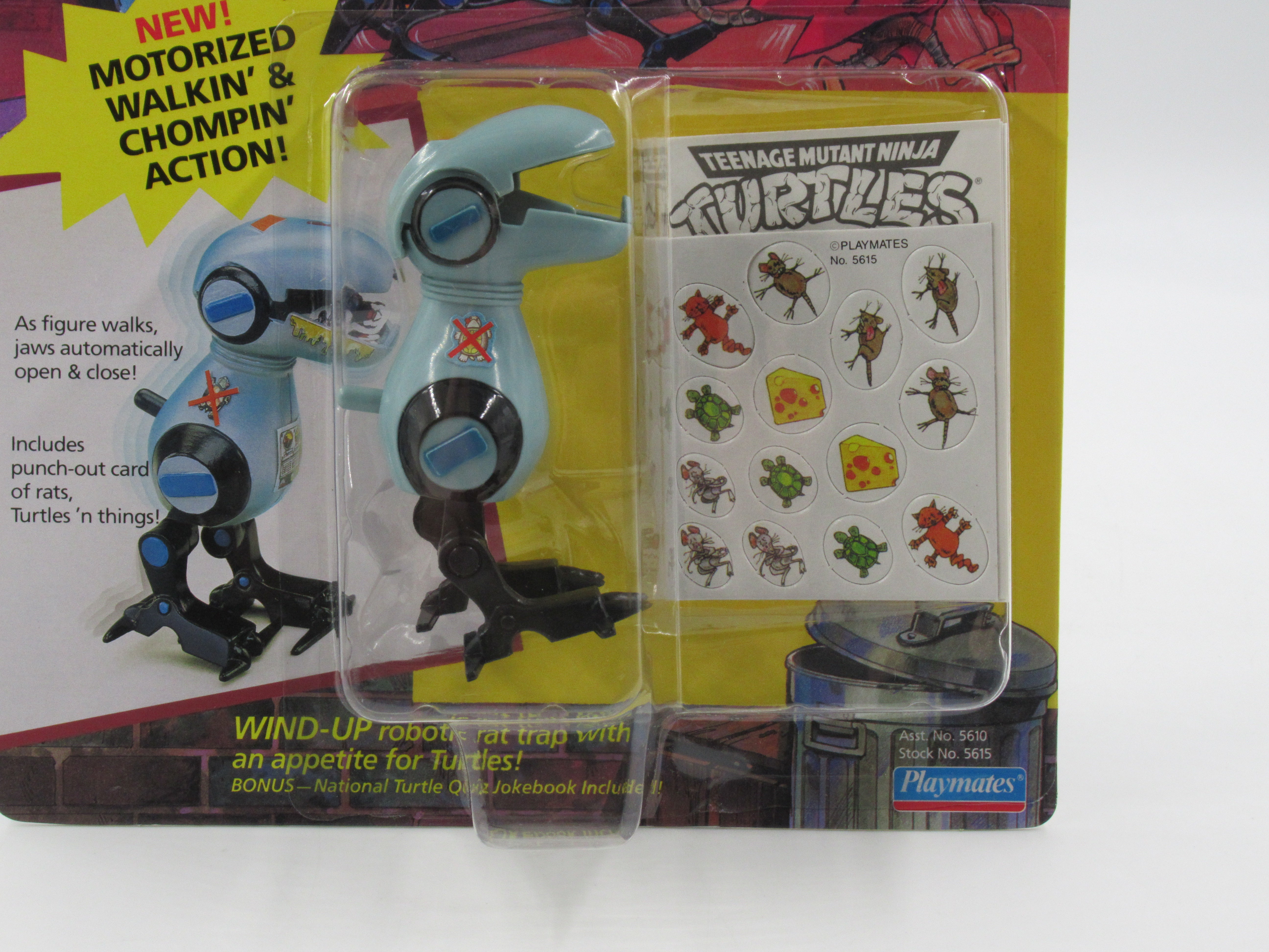 Teenage Mutant Ninja Turtles Wacky Walkin' Mouser Wacky Action 4.5