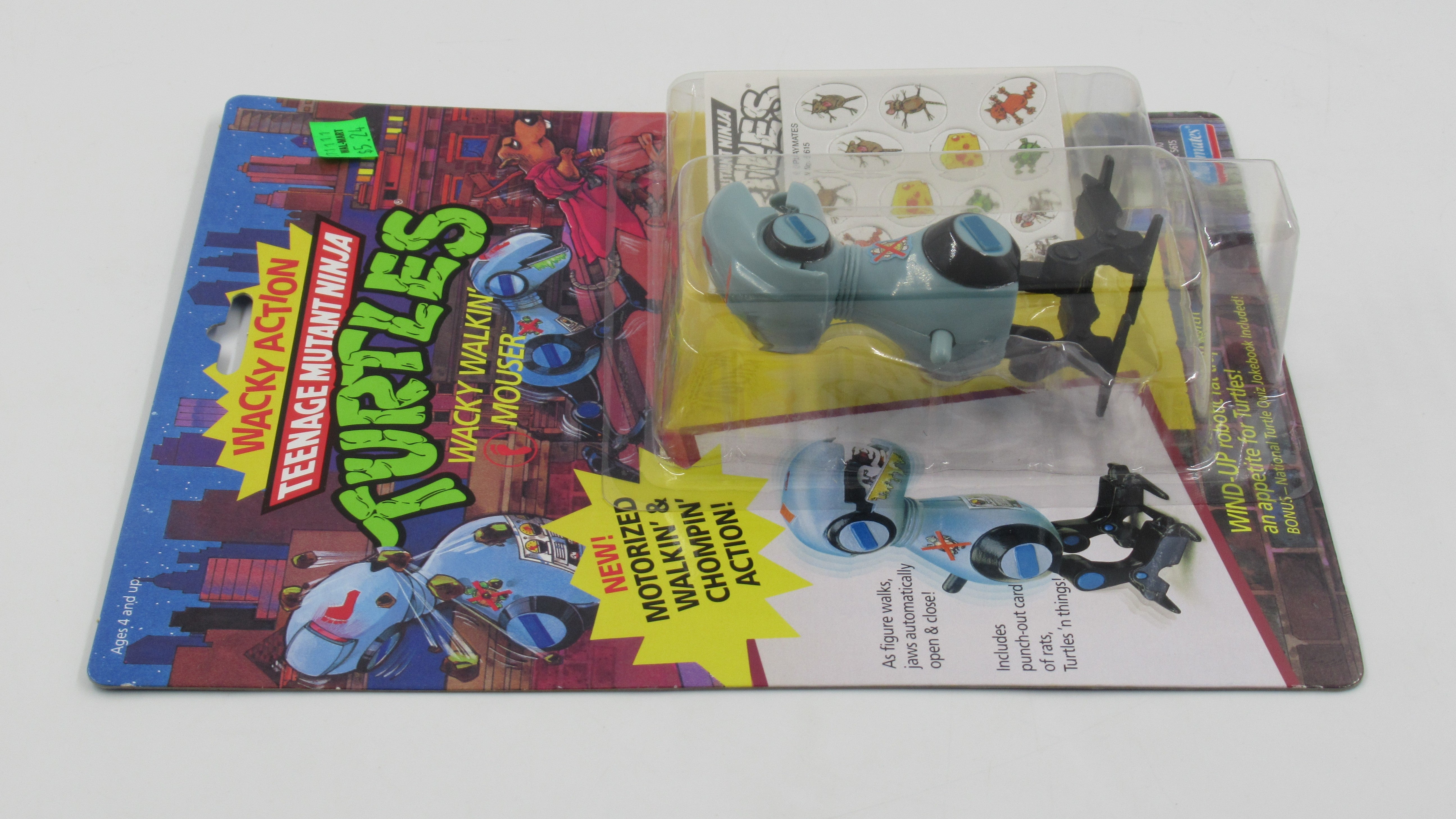 Teenage Mutant Ninja Turtles Wacky Walkin' Mouser Wacky Action 4.5