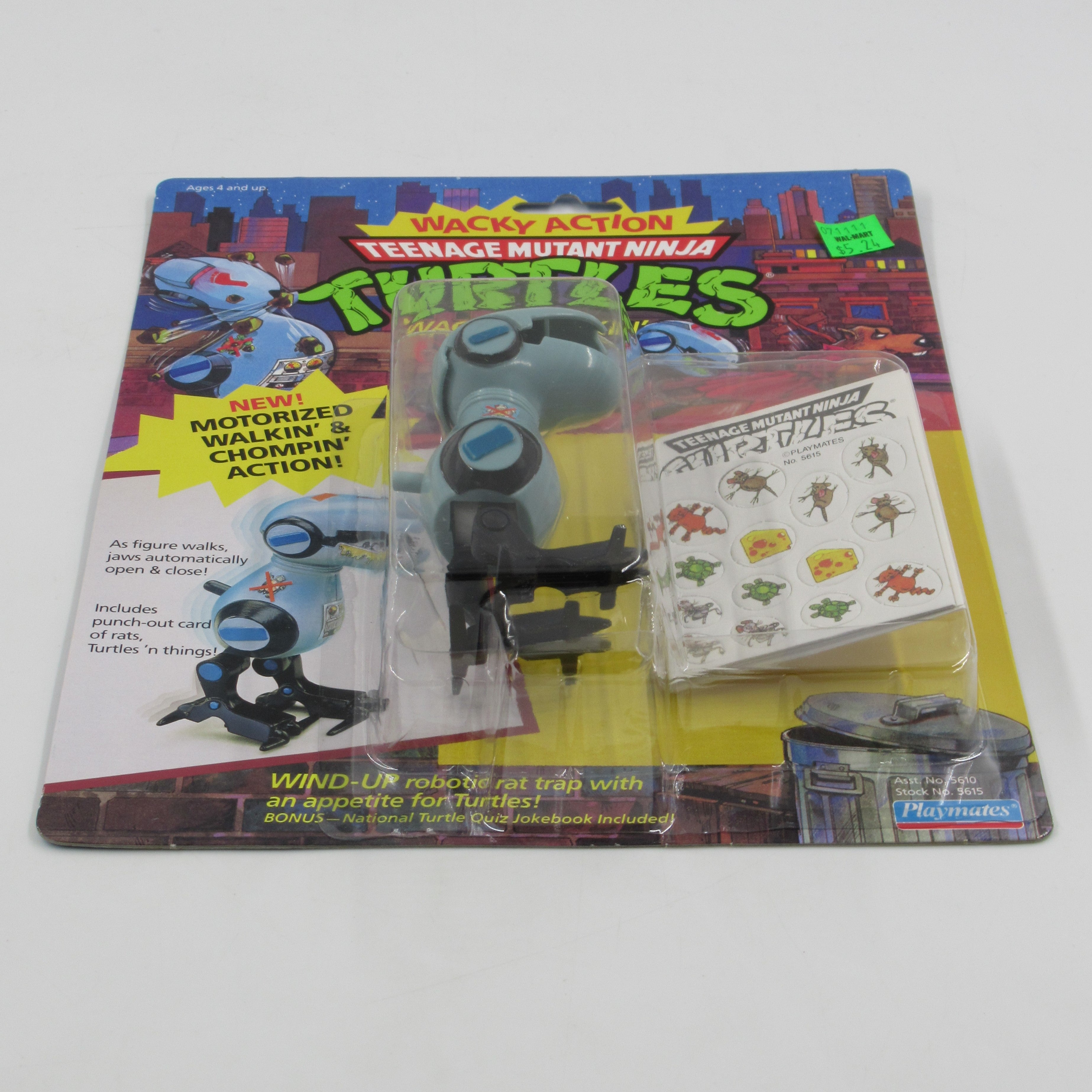 Teenage Mutant Ninja Turtles Wacky Walkin' Mouser Wacky Action 4.5