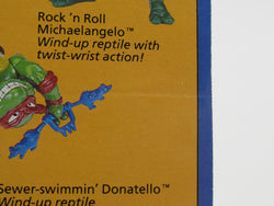 Teenage Mutant Ninja Turtles Rock N Roll Michaelangelo Wacky Action 4.5" Figure TMNTs - Playmates (1989)