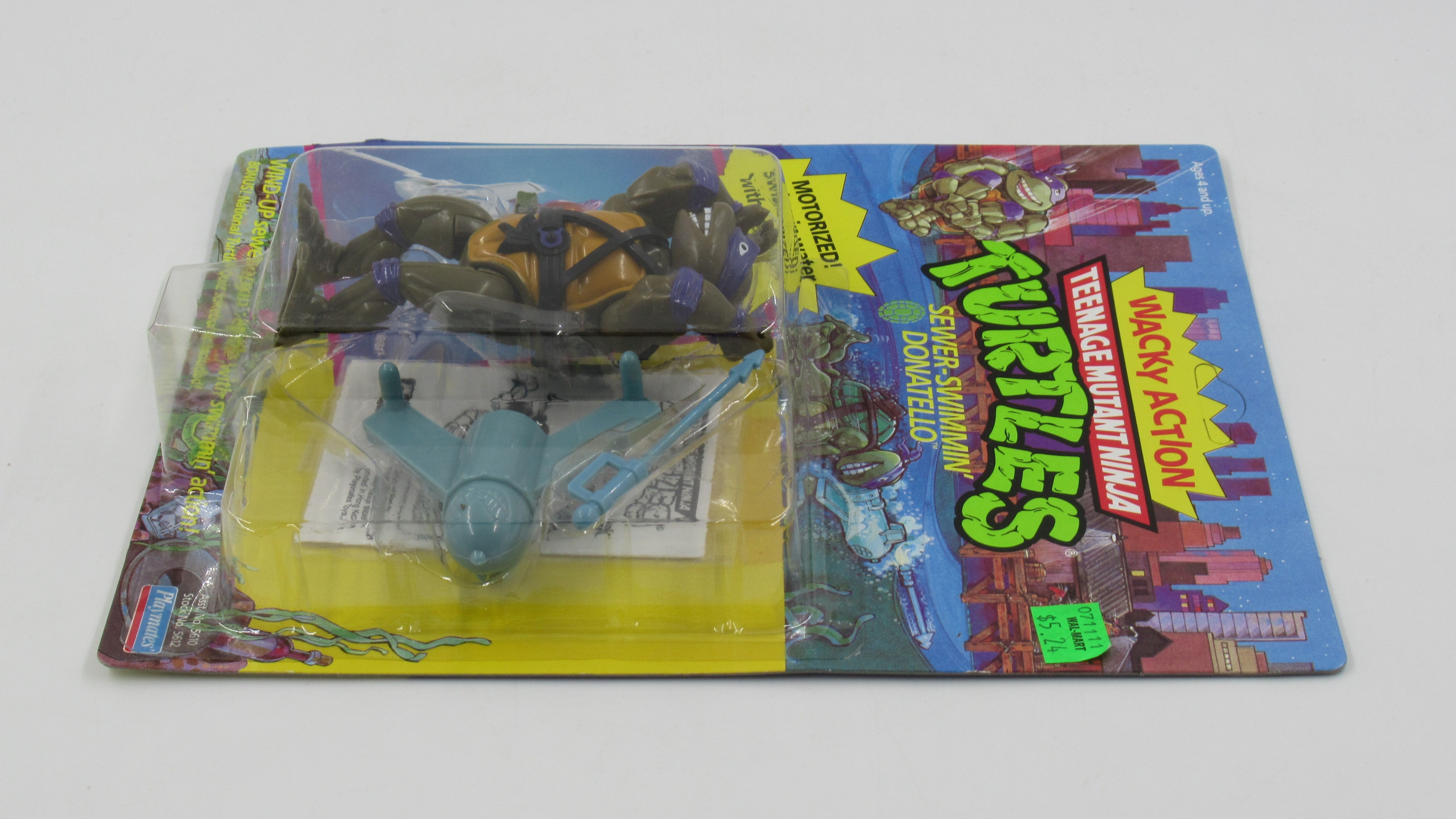 Teenage Mutant Ninja Turtles Sewer Swimmin' Donatello Wacky Action 4.5