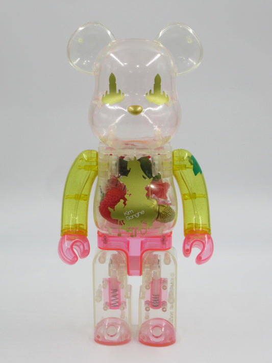 BEARBRICK Kim Songhe Cherry 400% Figure - Medicom Toy (2008) Be@rbrick Loose Art Toy