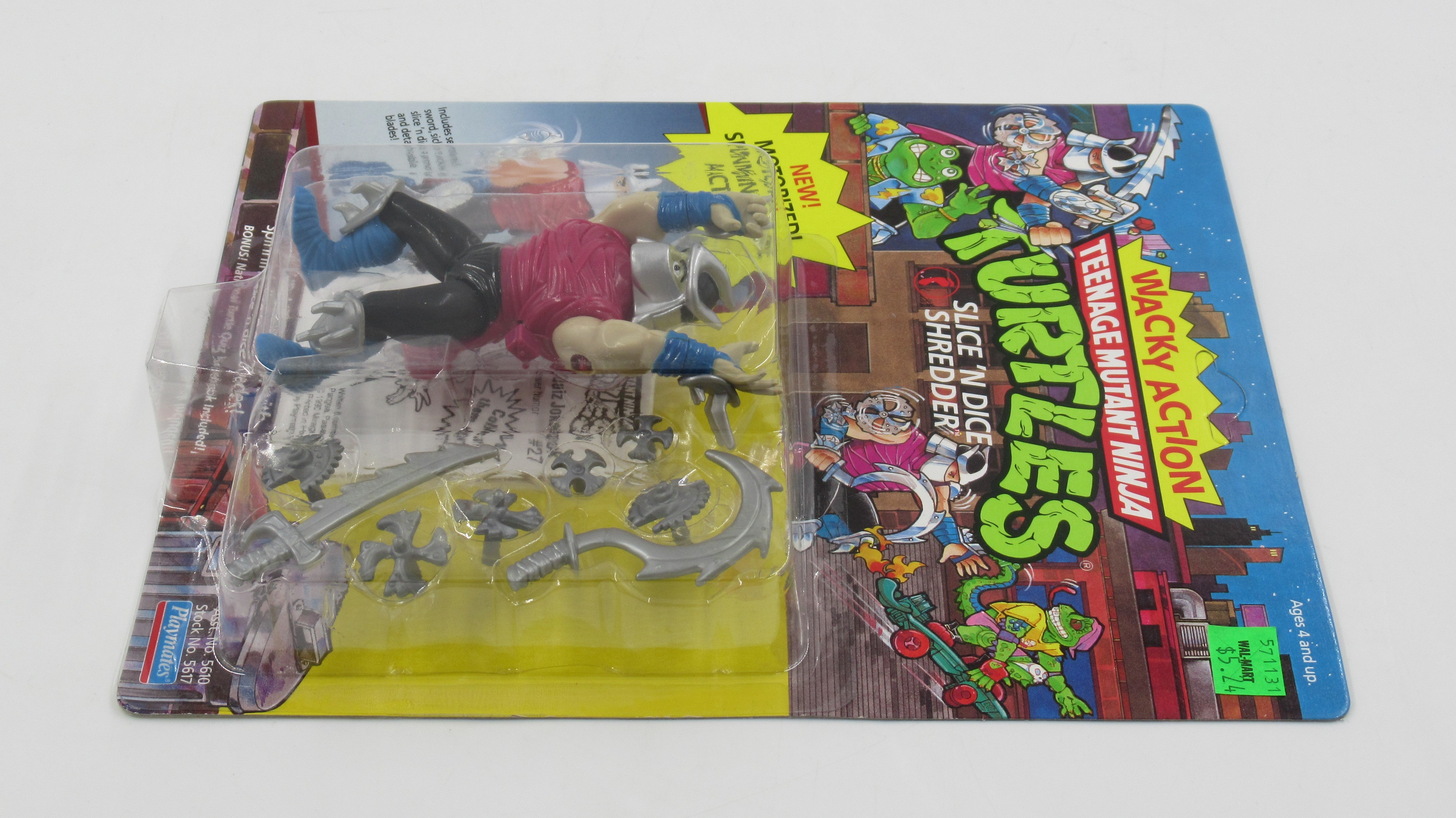 Teenage Mutant Ninja Turtles Slice 'N Dice Shredder Wacky Action 4.5