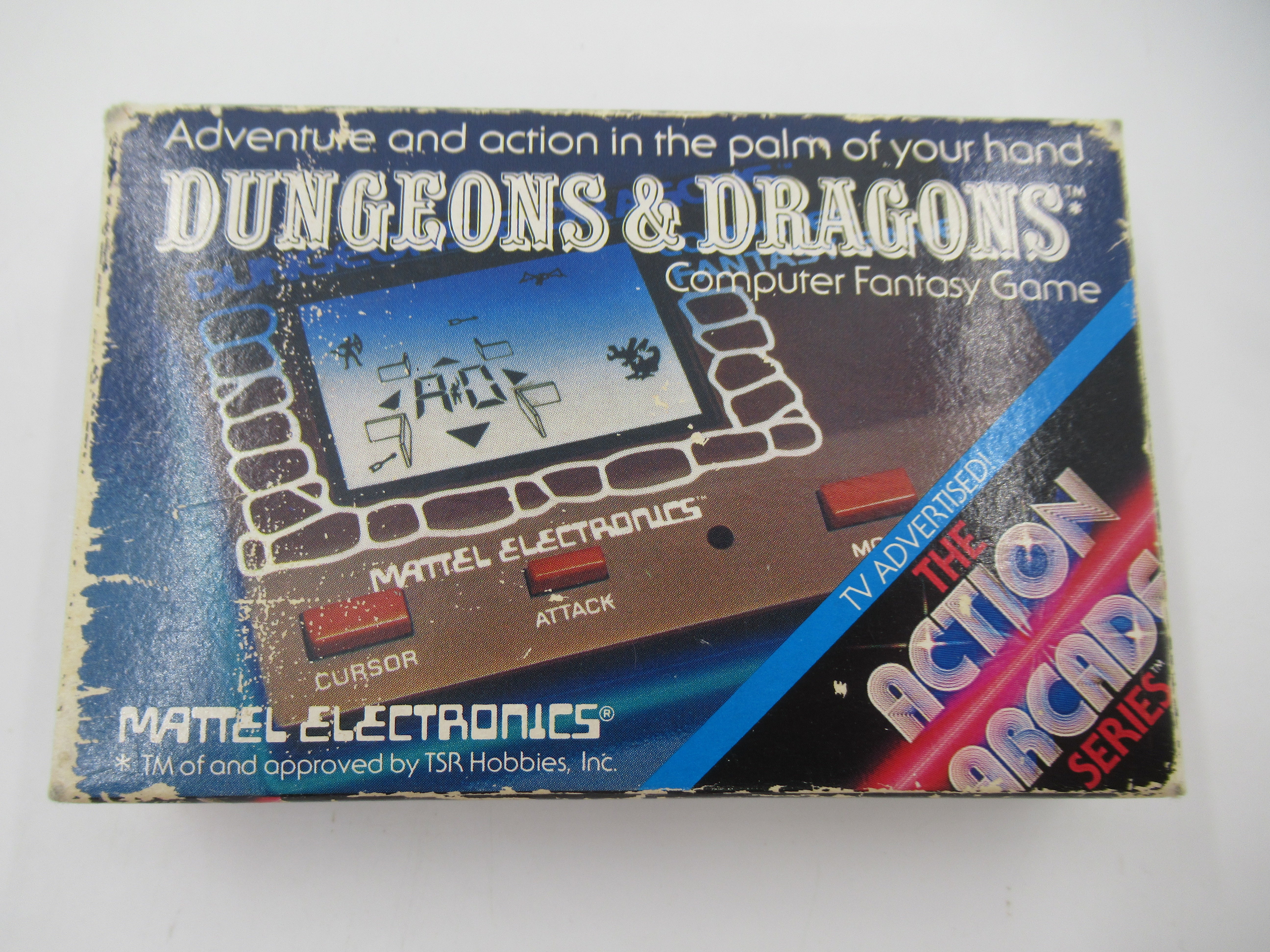 DUNGEONS & DRAGONS Computer Fantasy Game Handheld Game - Mattel Electronics (1982) Vintage The Action Arcade Series