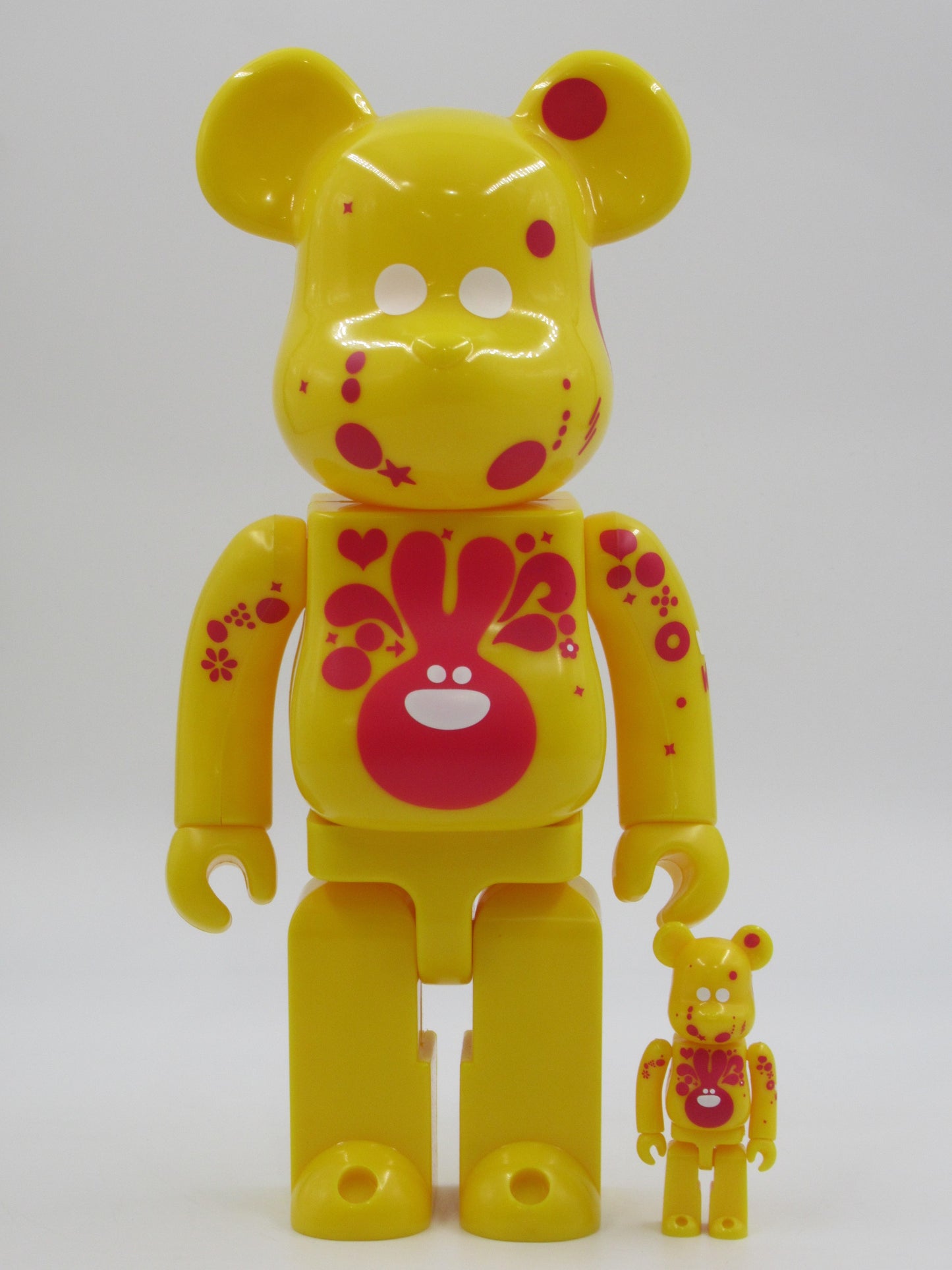 BEARBRICK Genevieve Gauckler "Wild" 400% & 100% Figure Set - Medicom Toy (2007) Be@rbrick Art Toy