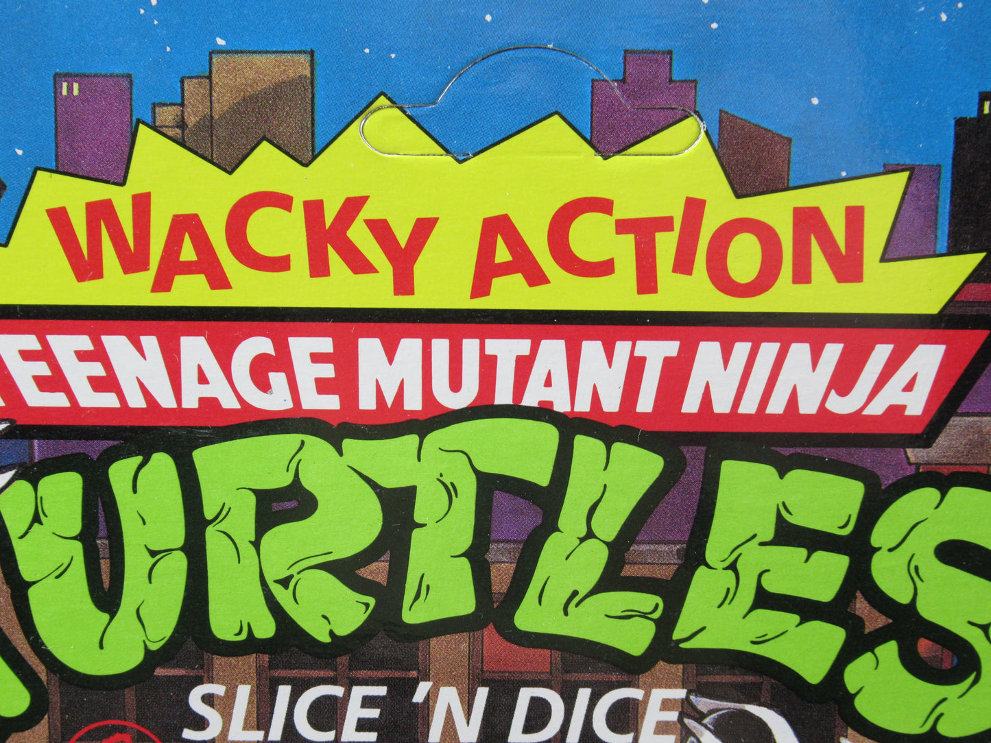 TMNT Slice 'N Dice Shredder Wacky Action 4.5" Figure Teenage Mutant Ninja Turtles - Playmates (1990)