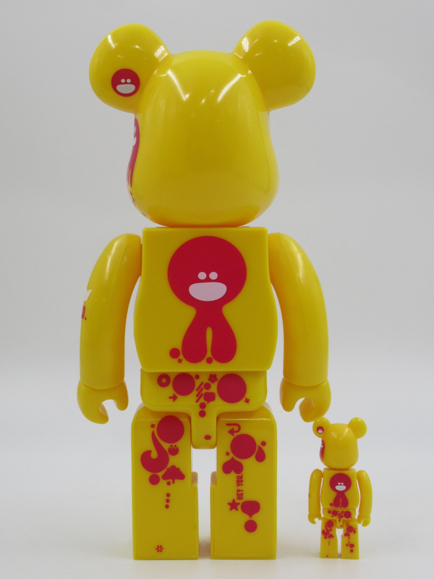 BEARBRICK Genevieve Gauckler "Wild" 400% & 100% Figure Set - Medicom Toy (2007) Be@rbrick Art Toy