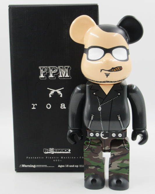 BEARBRICK FPM Roar 400%  - Medicom Toy (2007) Limited Edition Be@rbrick Art Toy