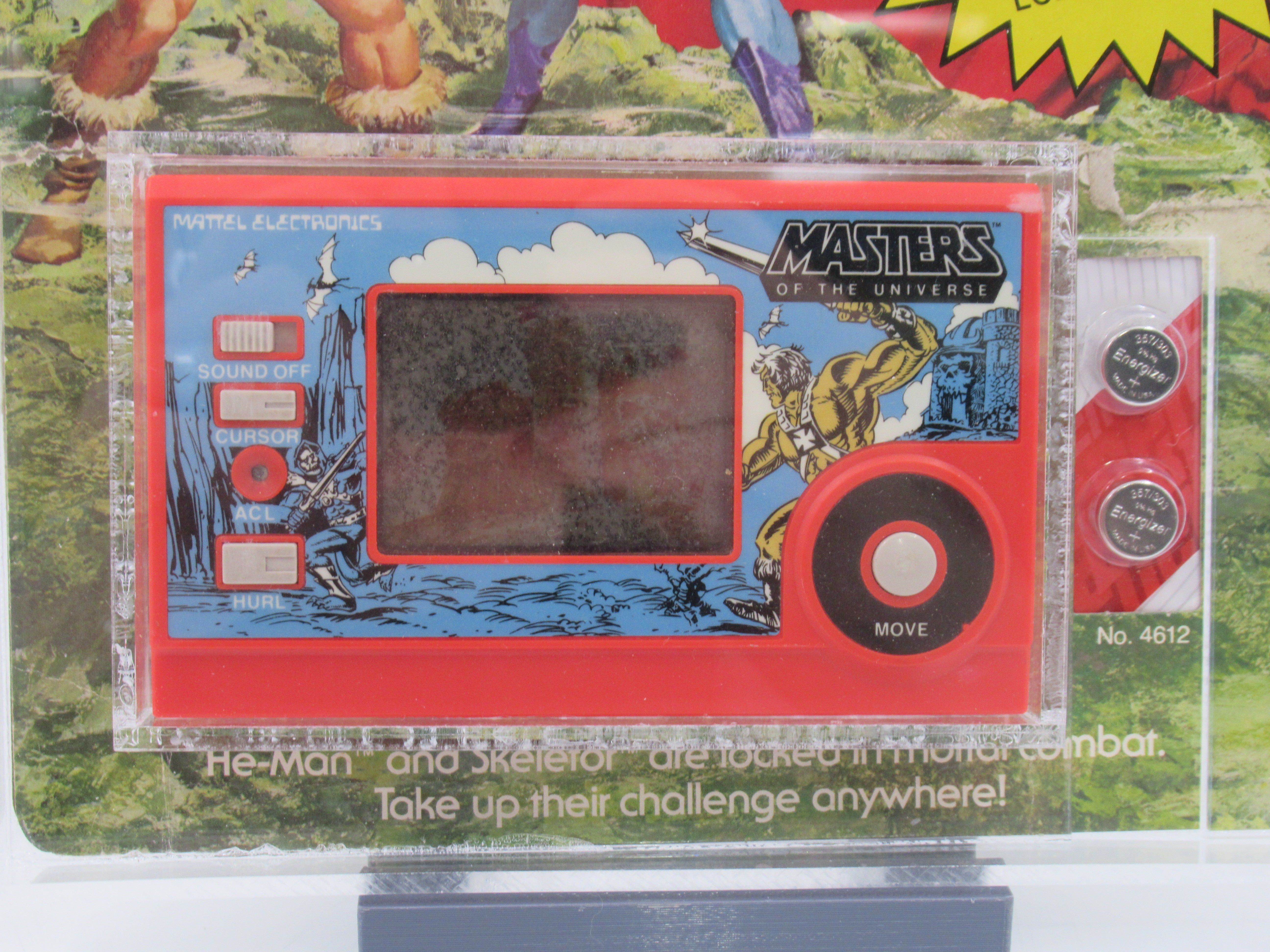 MASTERS OF THE UNIVERSE Electronic Game - Mattel Electronics (1982) Vintage Toy