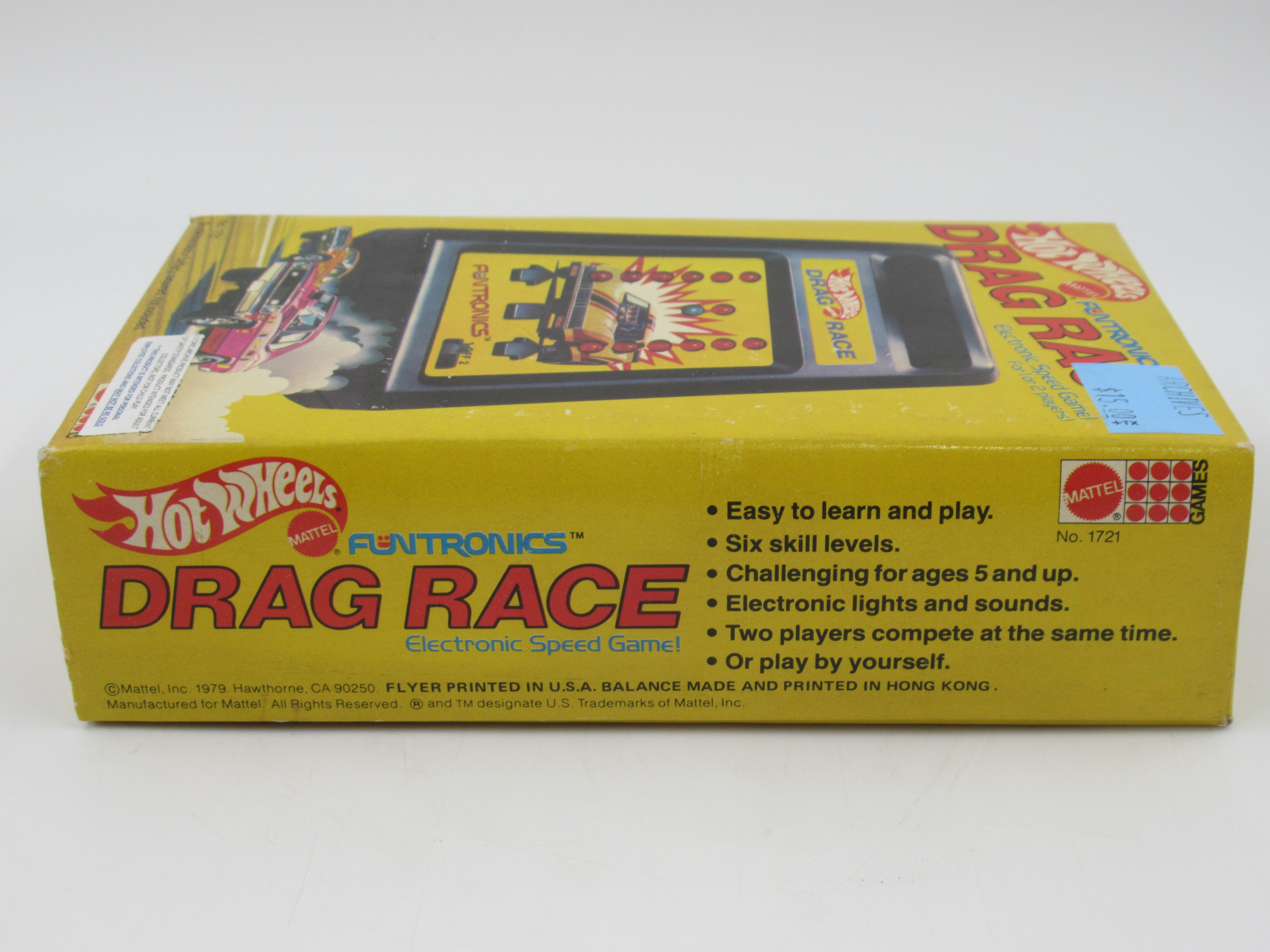 HOT WHEELS Sealed Funtronics Game - Mattel Electronics (1979) Vintage Toy