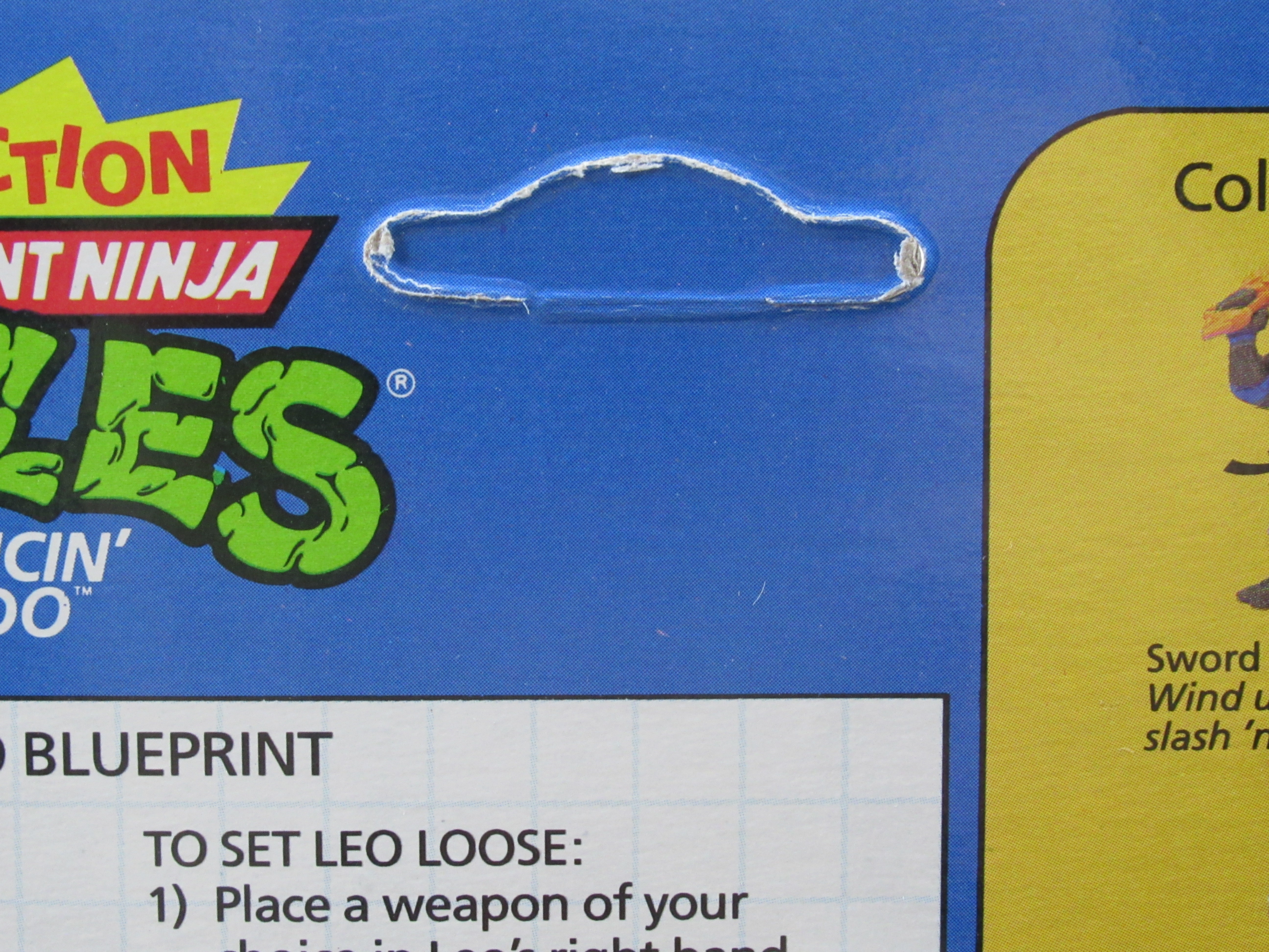 Teenage Mutant Ninja Turtles Sword Slicin' Leonardo Wacky Action 4.5