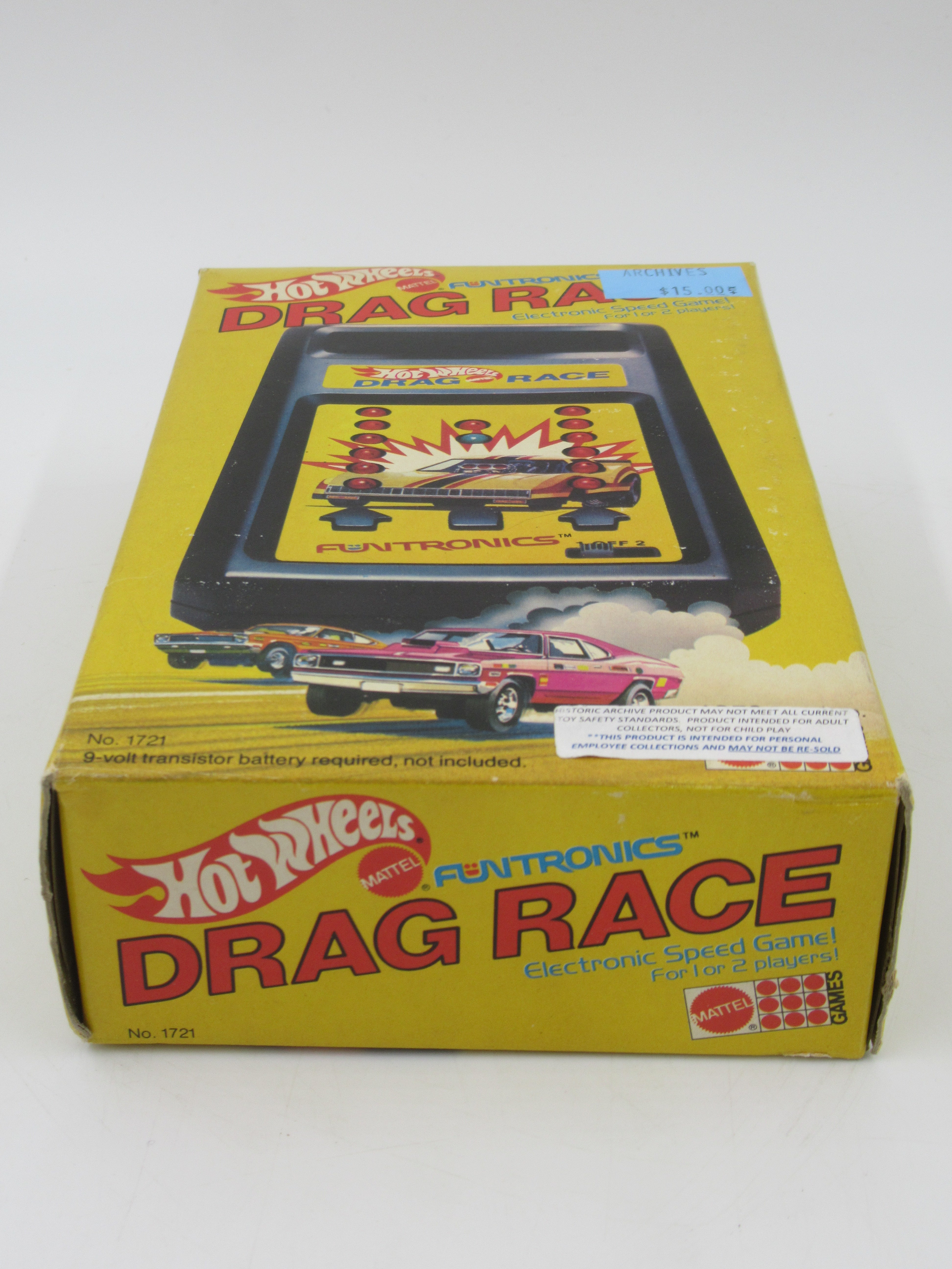 HOT WHEELS Sealed Funtronics Game - Mattel Electronics (1979) Vintage Toy