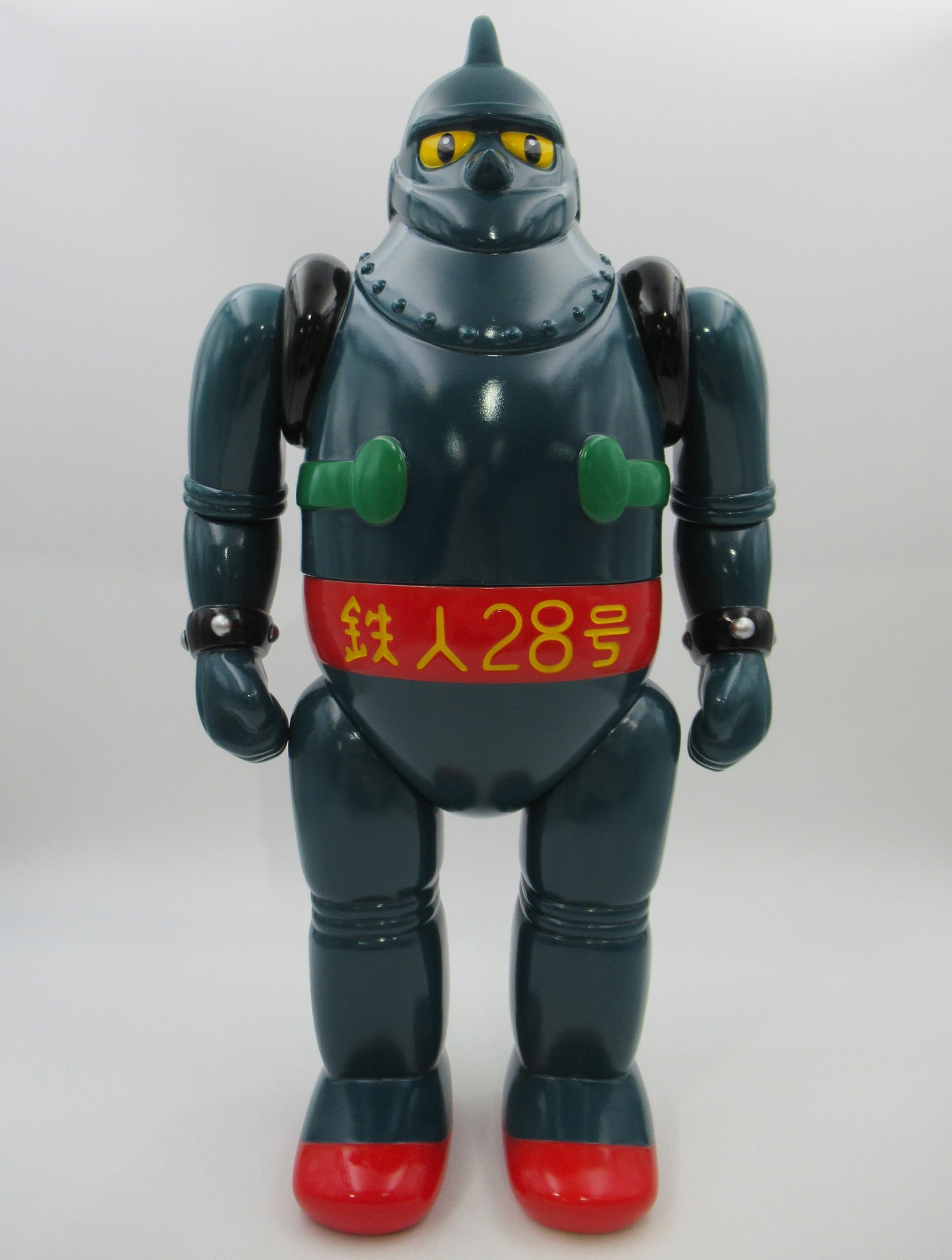 TETSUJIN-28 Blue DX Figure - M1 Go (2009) Rare Gigantor Anime Soft Vinyl Art Toy