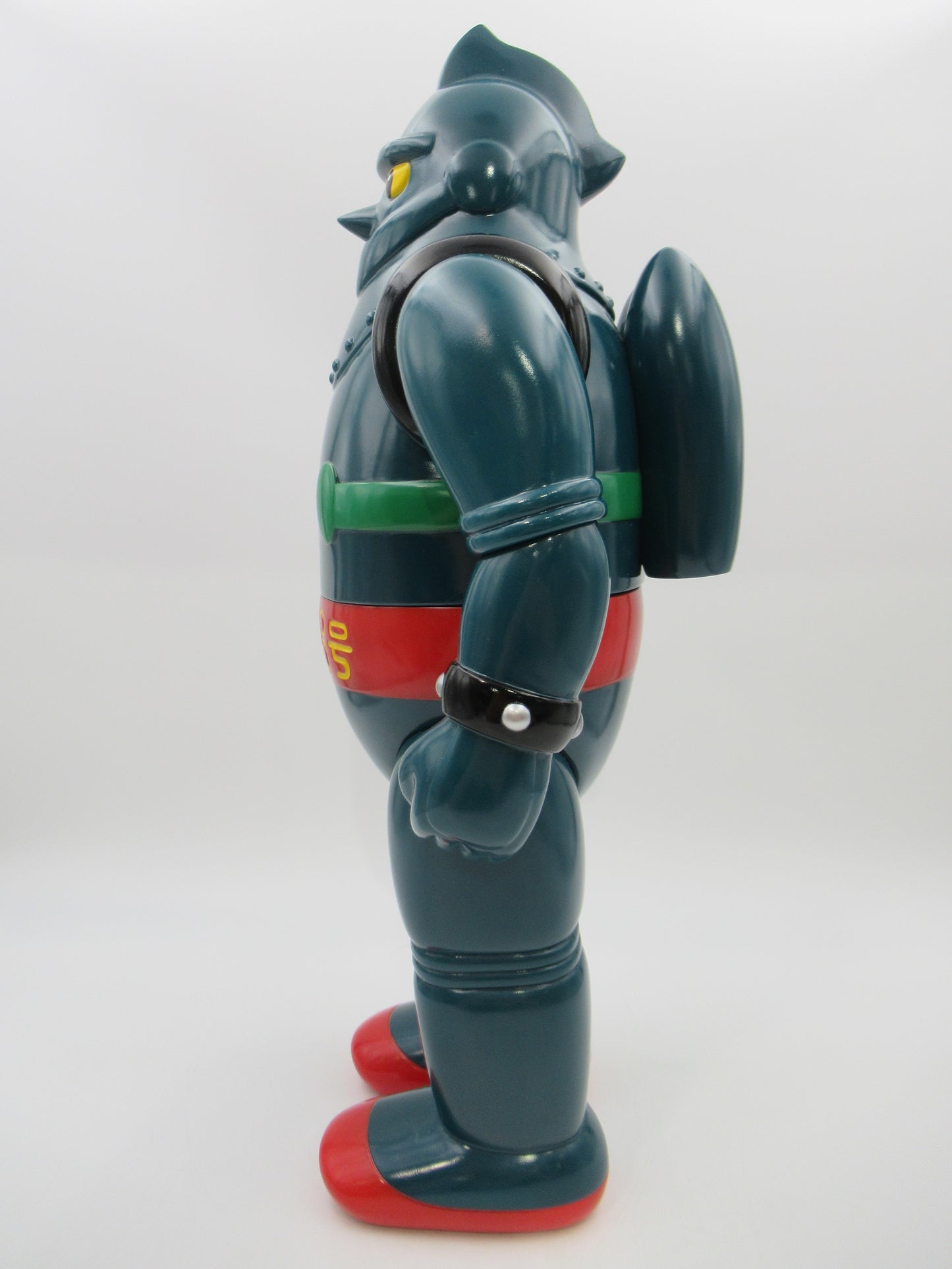 TETSUJIN-28 Blue DX Figure - M1 Go (2009) Rare Gigantor Anime Soft Vinyl Art Toy