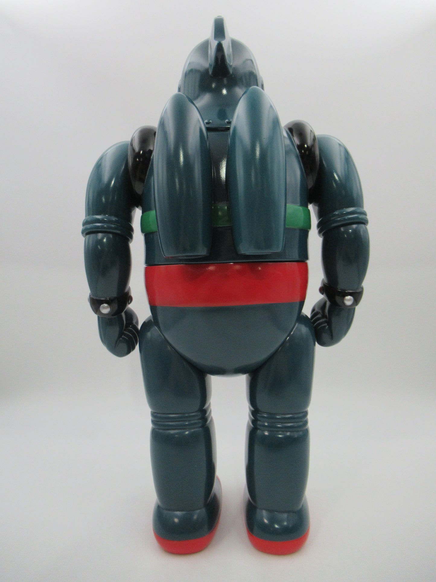 TETSUJIN-28 Blue DX Figure - M1 Go (2009) Rare Gigantor Anime Soft Vinyl Art Toy