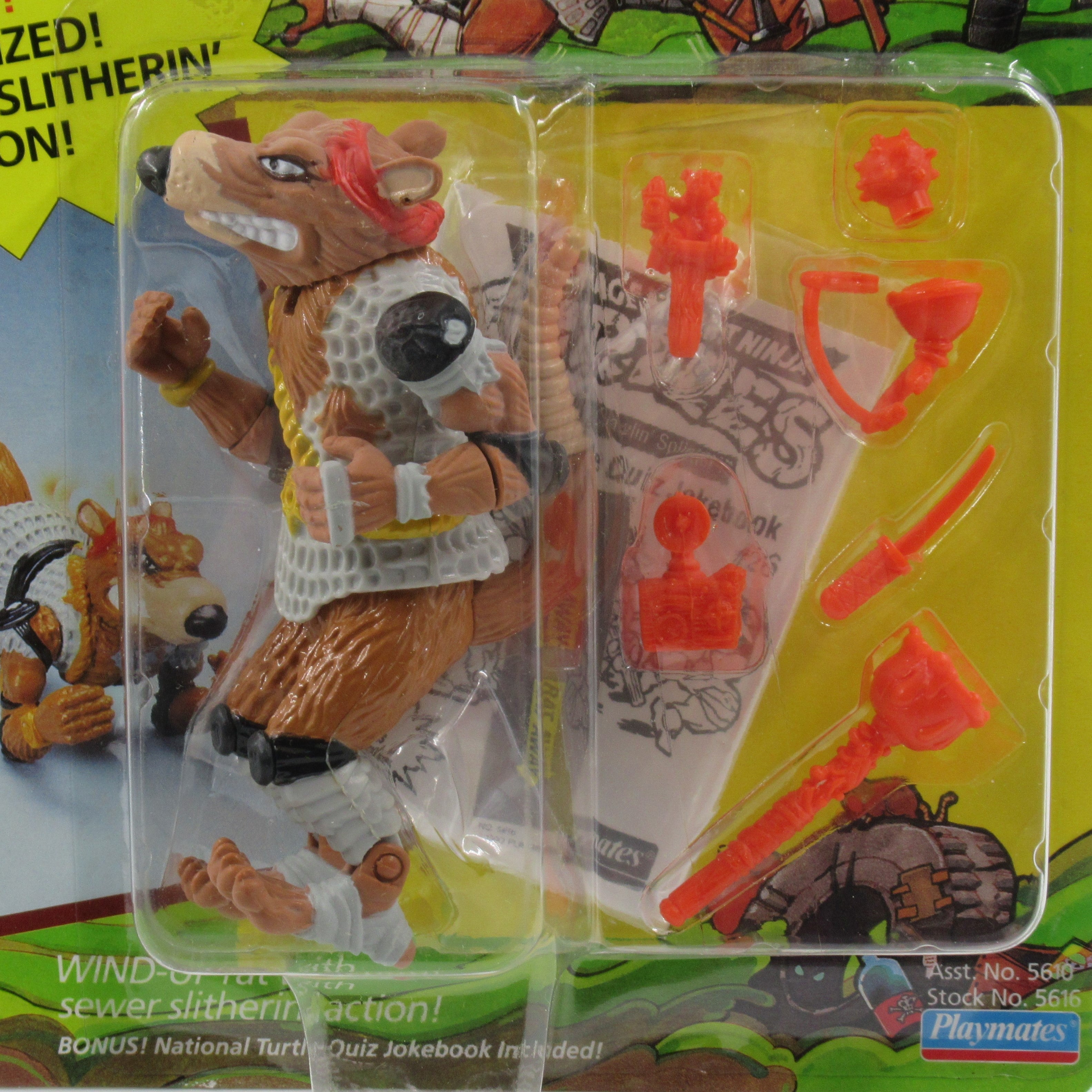Wacky Splinter Teenage Mutant Ninja Turtles Creepy Crawlin' Splinter Wacky Action 4.5