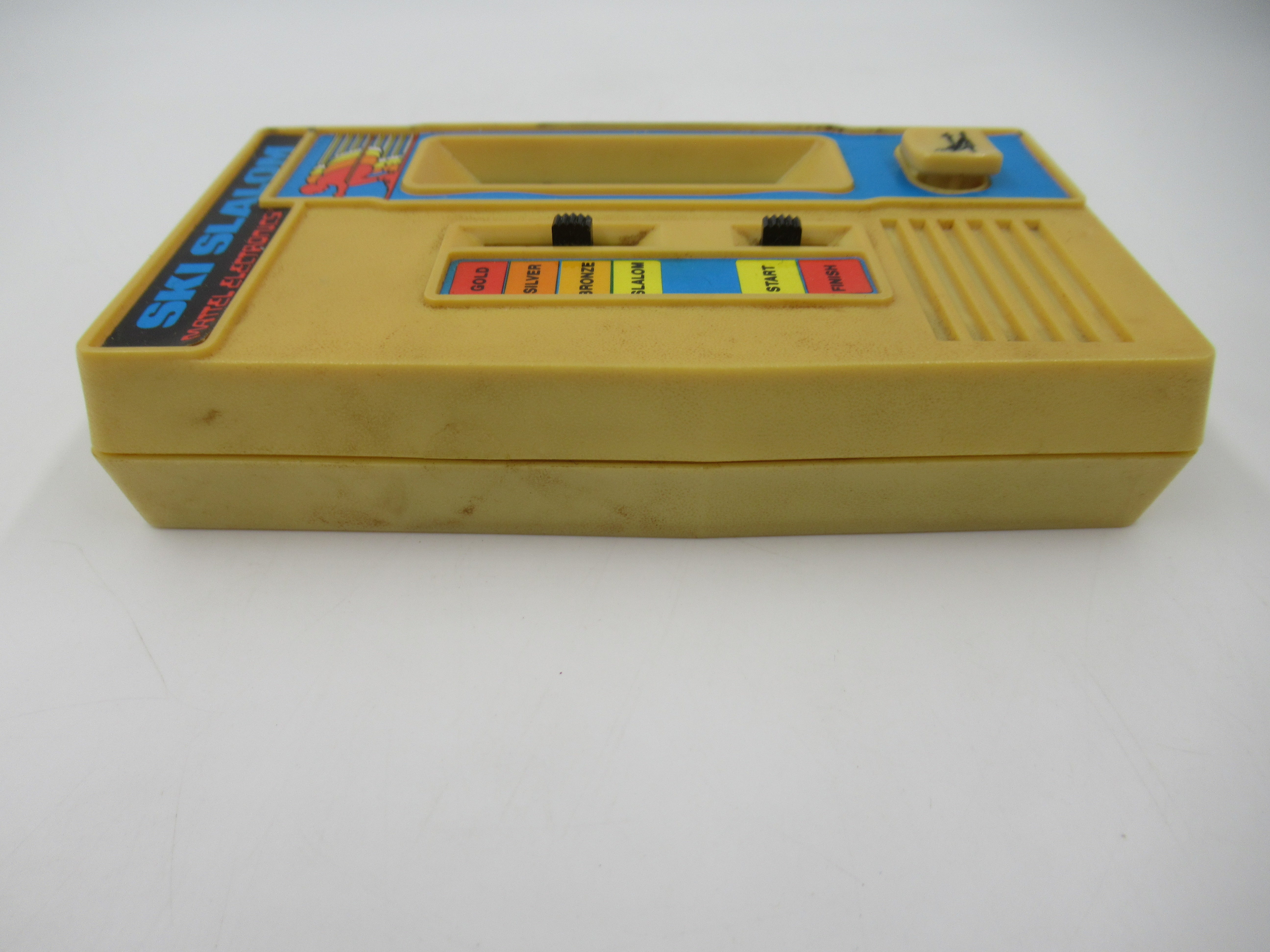 SKI SLALOM Game with Box - Mattel Electronics (1980) Vintage Toy