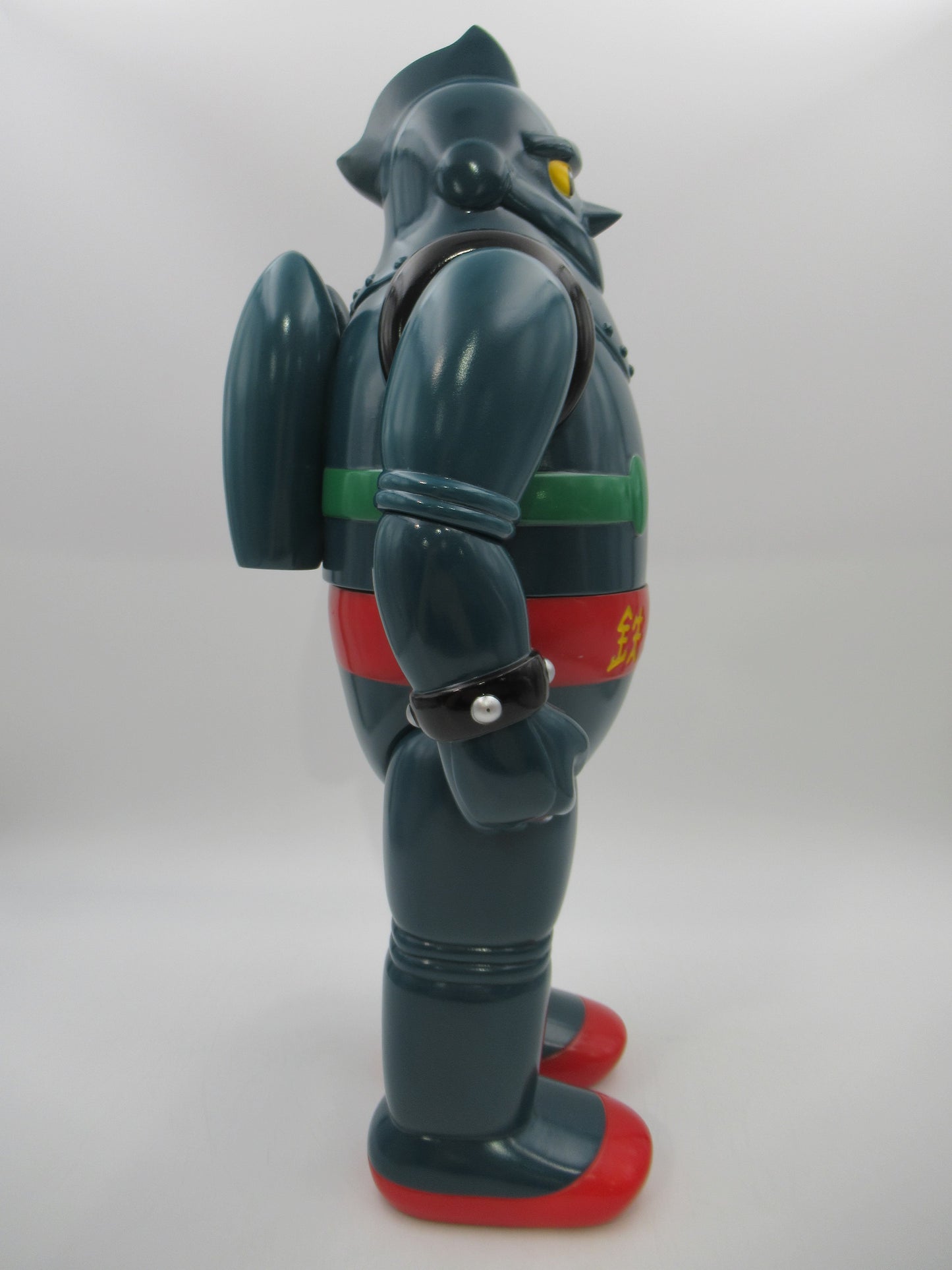 TETSUJIN-28 Blue DX Figure - M1 Go (2009) Rare Gigantor Anime Soft Vinyl Art Toy