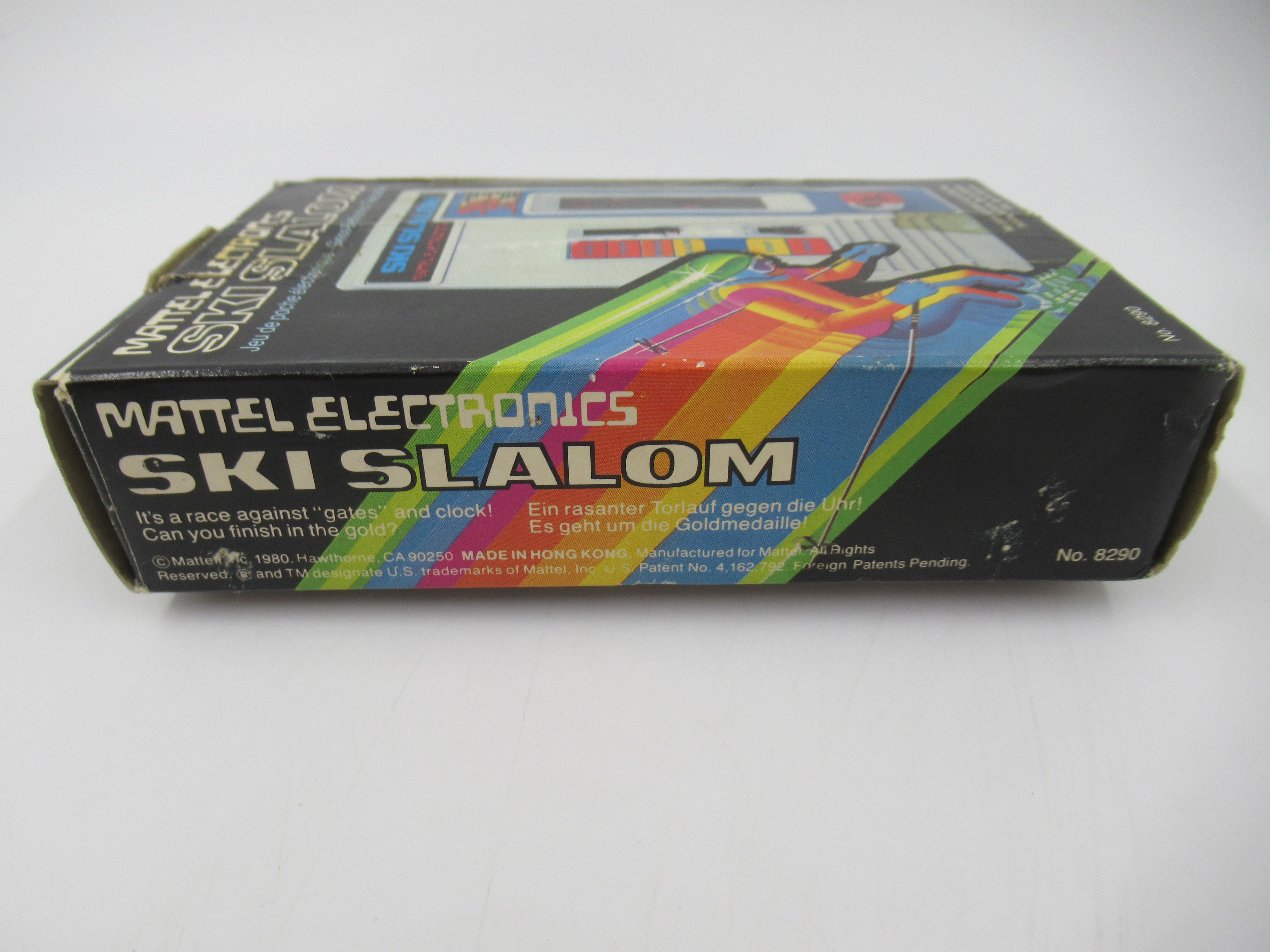 SKI SLALOM Game with Box - Mattel Electronics (1980) Vintage Toy