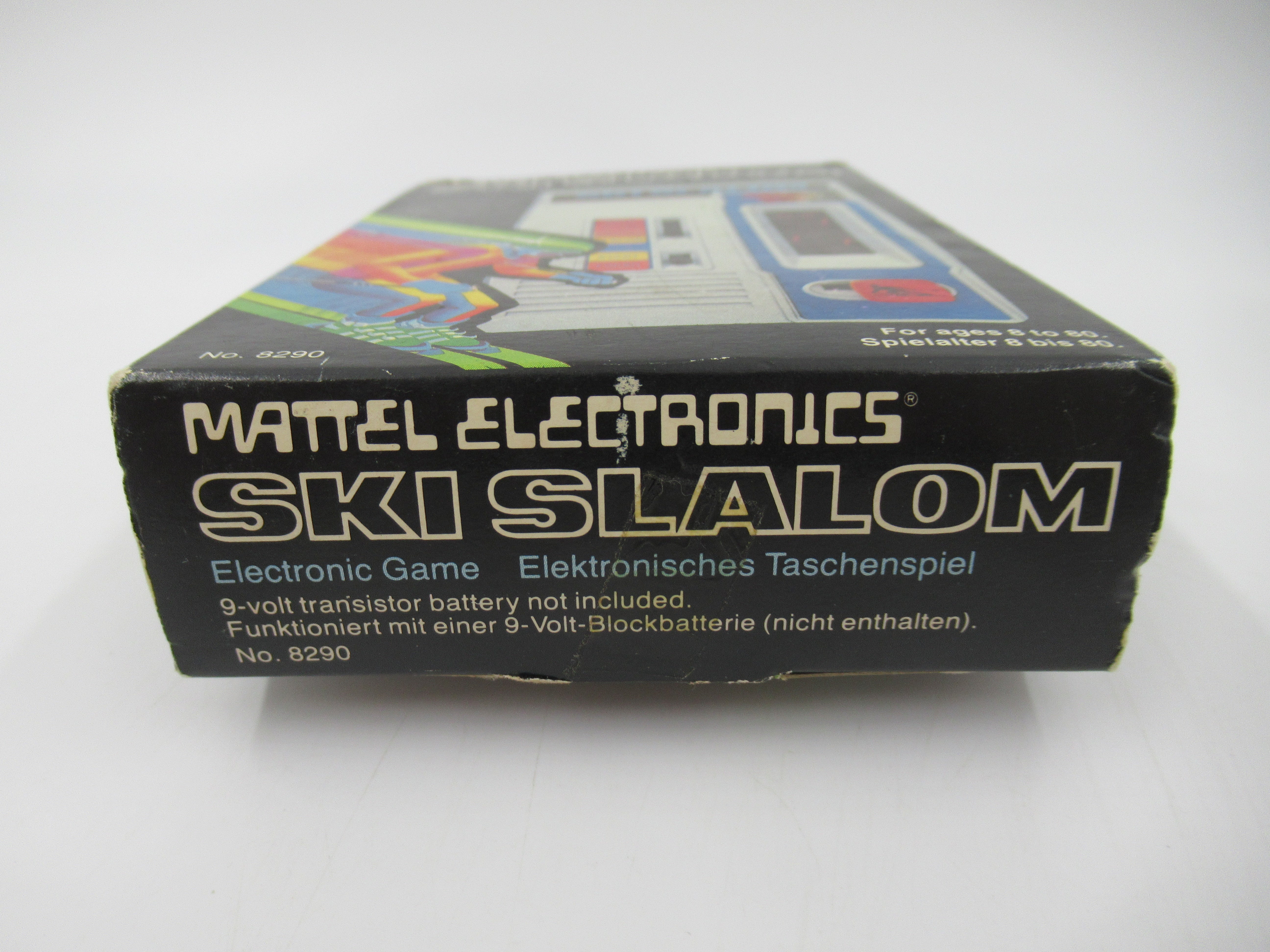 SKI SLALOM Game with Box - Mattel Electronics (1980) Vintage Toy