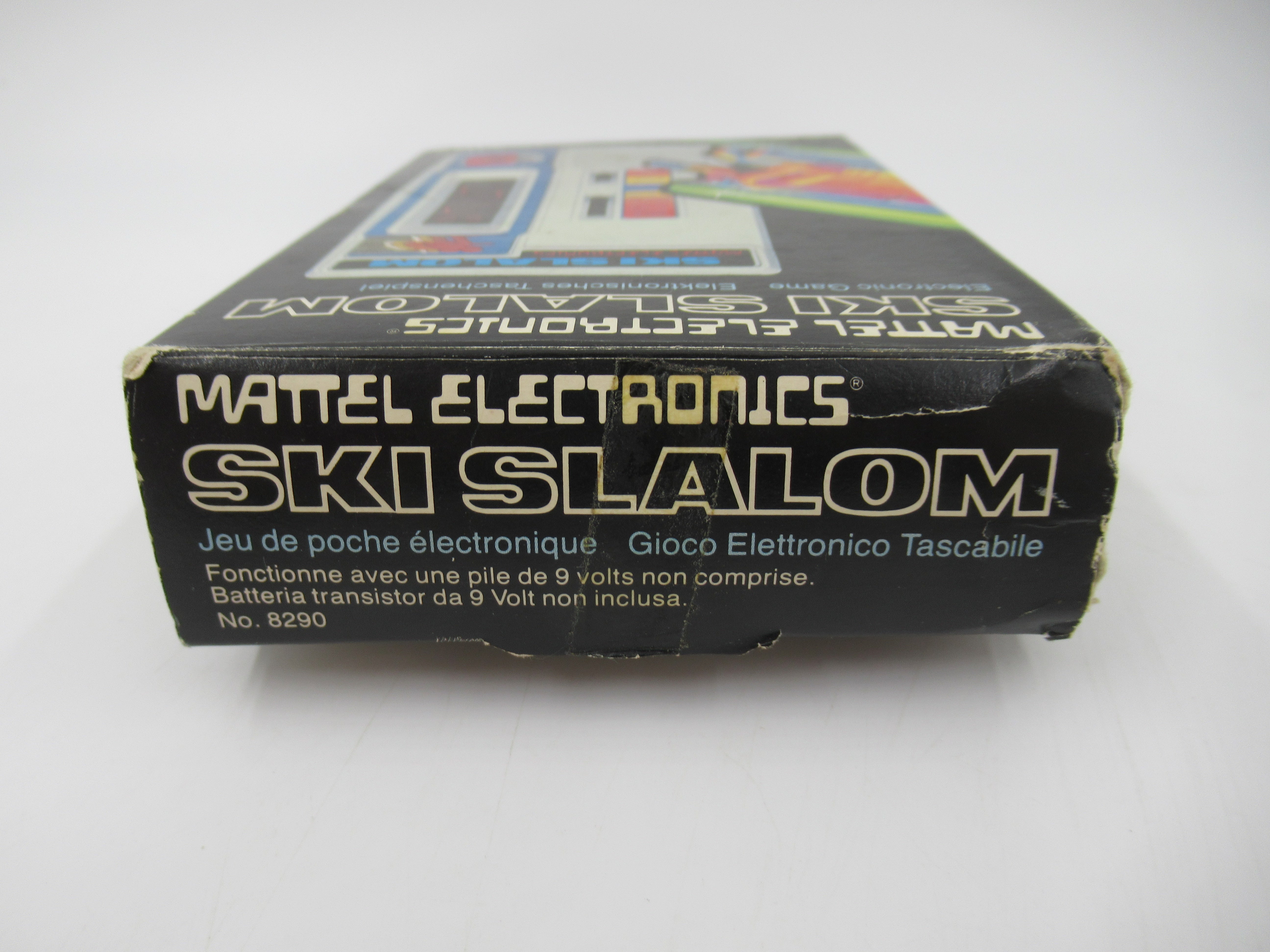SKI SLALOM Game with Box - Mattel Electronics (1980) Vintage Toy