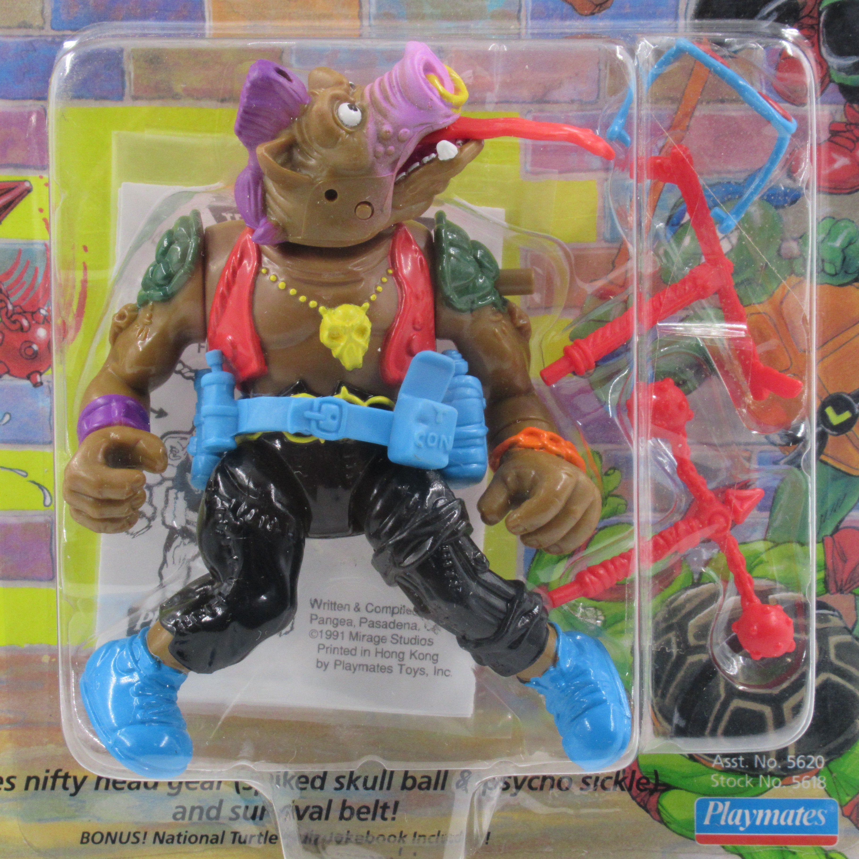 Teenage Mutant Ninja Turtles Headspinnin' Bebop Wacky Action 4.5