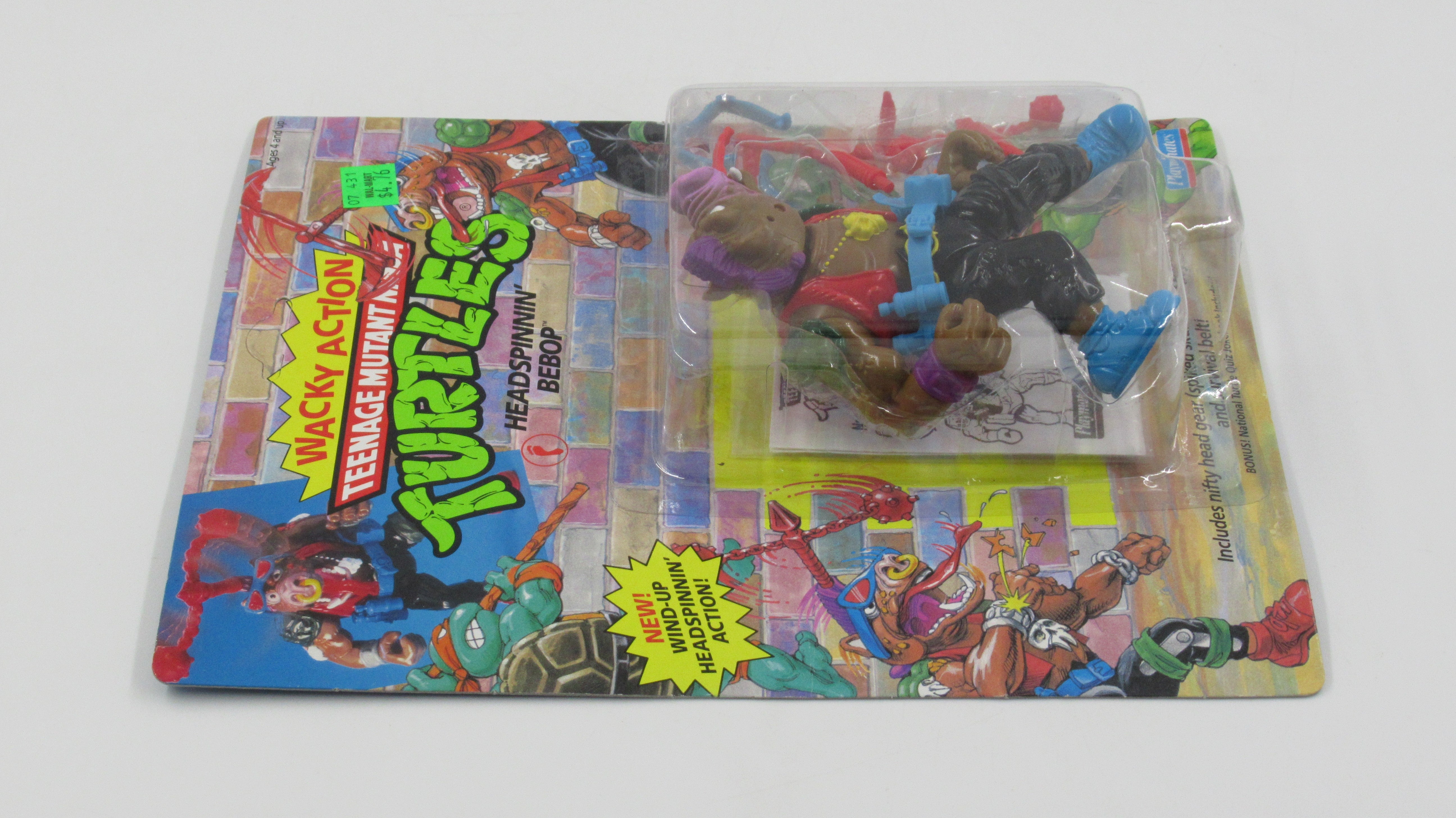 Teenage Mutant Ninja Turtles Headspinnin' Bebop Wacky Action 4.5