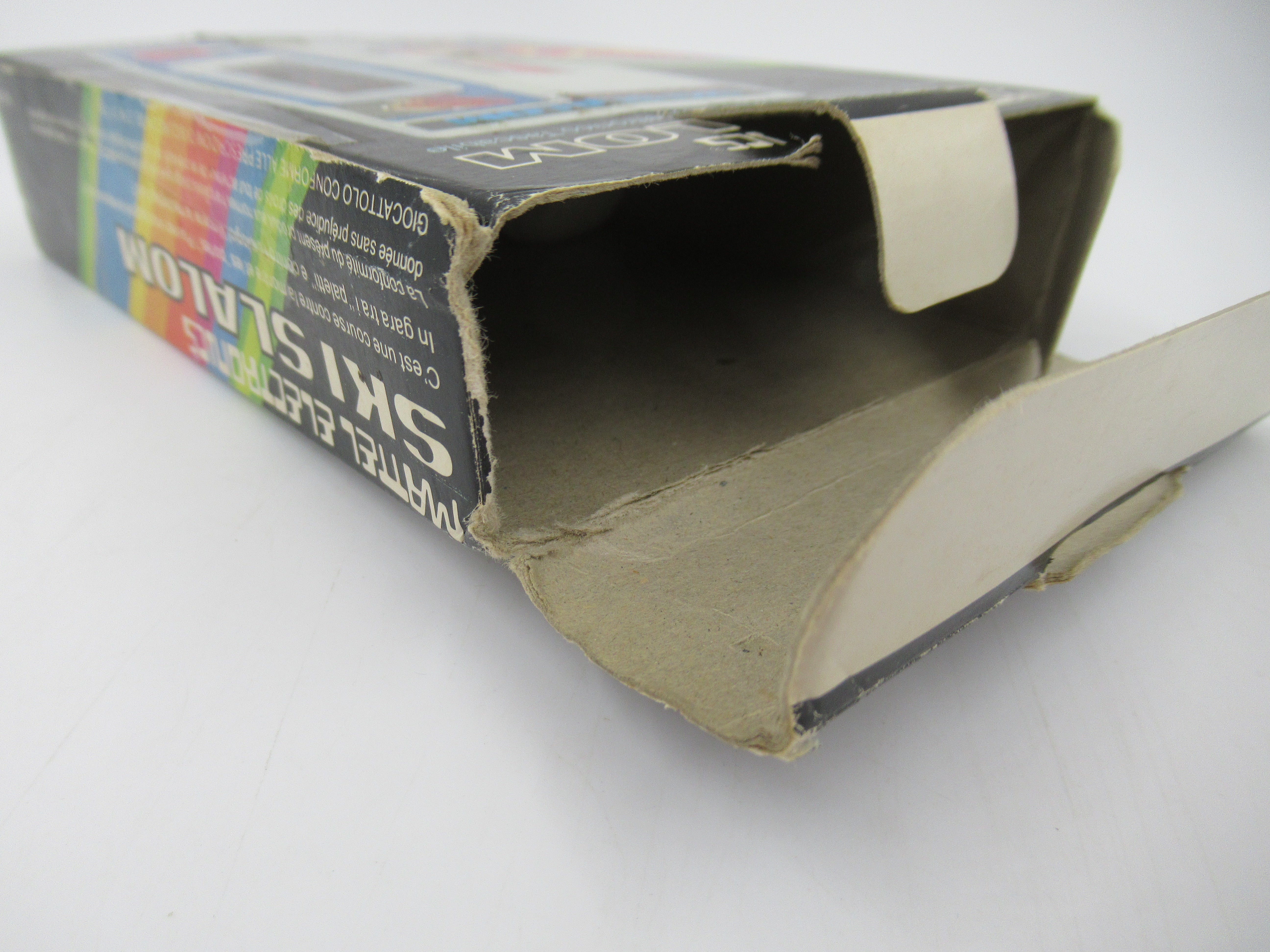 SKI SLALOM Game with Box - Mattel Electronics (1980) Vintage Toy