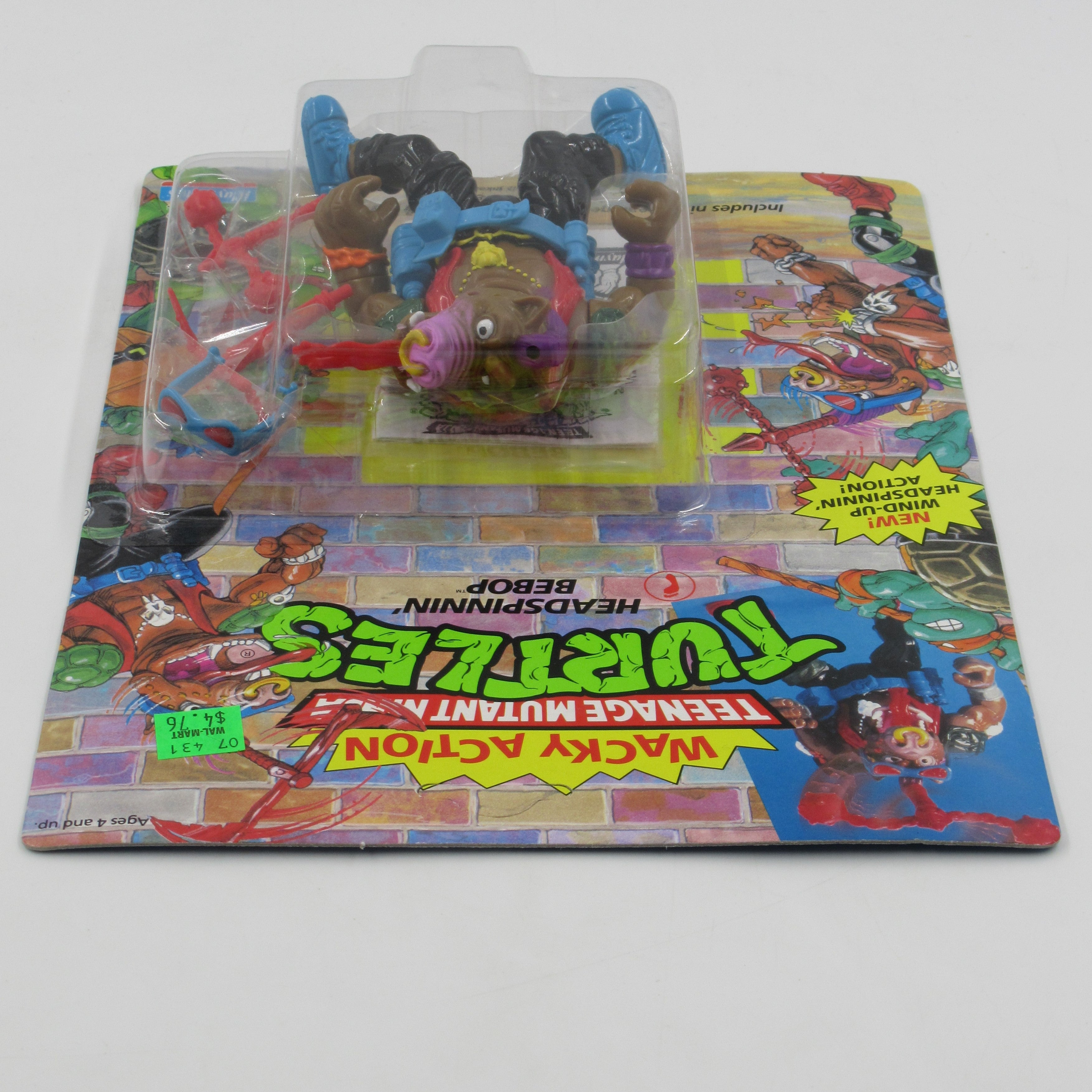 Teenage Mutant Ninja Turtles Headspinnin' Bebop Wacky Action 4.5