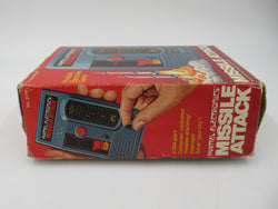 MISSILE ATTACK Game with Box - Mattel Electronics (1977) Vintage Toy