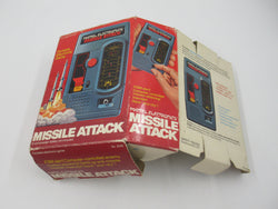 MISSILE ATTACK Game with Box - Mattel Electronics (1977) Vintage Toy