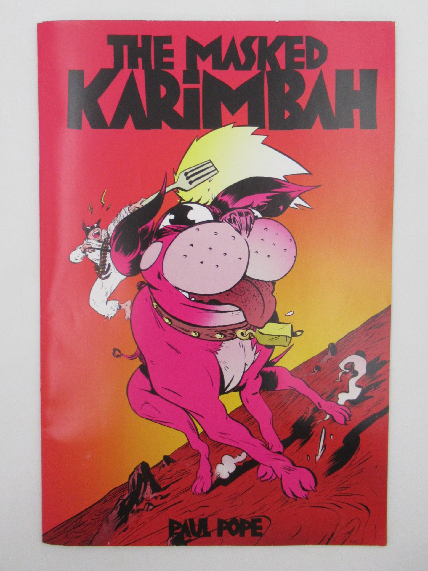 THE MASKED KARIMBAH - Kidrobot (2008) Paul Pope SDCC LE 1/15 Vinyl Art Toy