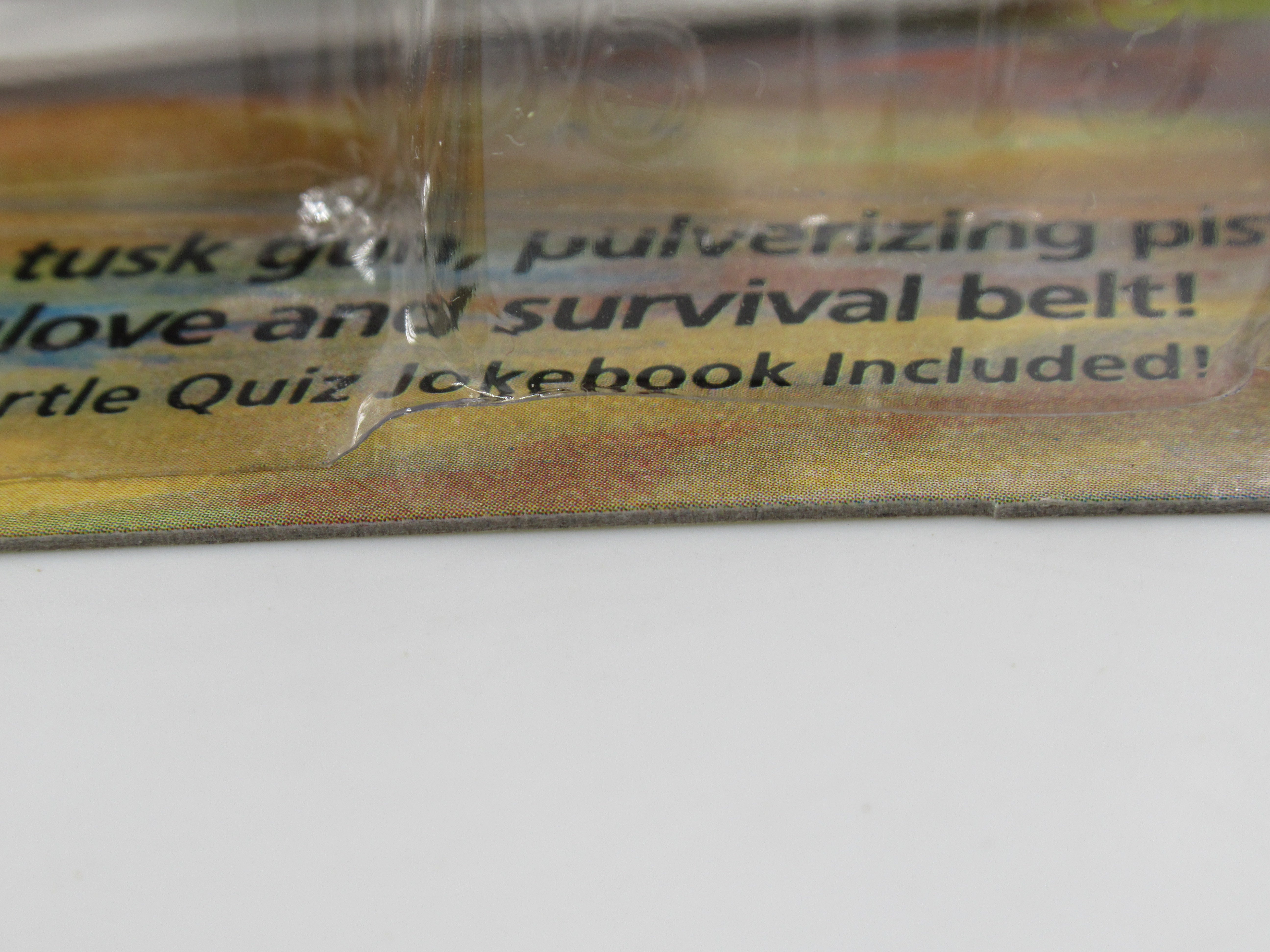 Teenage Mutant Ninja Turtles Machine Gunnin' Rocksteady Wacky Action 4.5" Figure TMNTs - Playmates (1991)