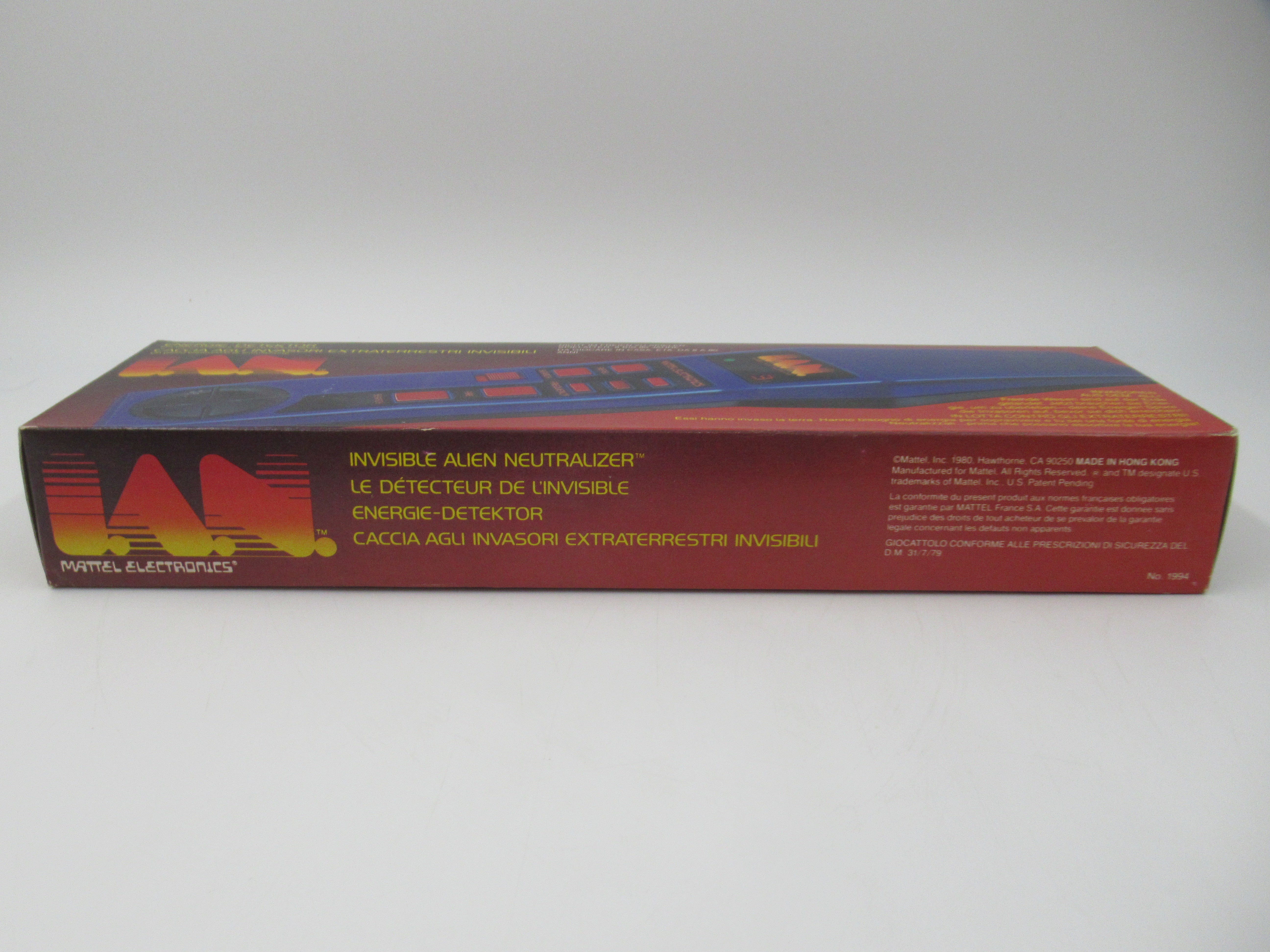 I.A.N. (Invisible Alien Neutralizer) Sealed Game - Mattel Electronics (1980) Vintage Toy